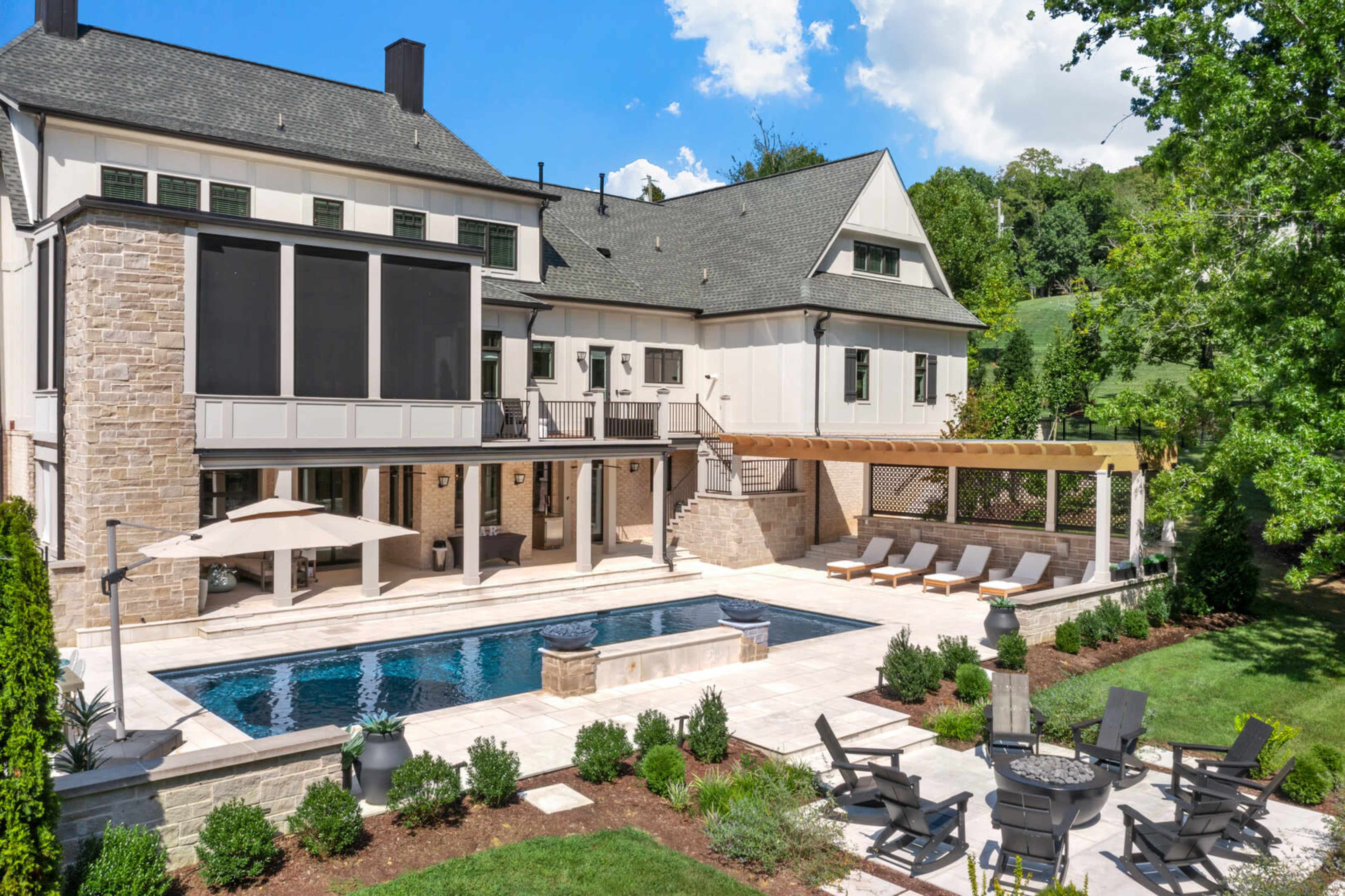 Nashville Estate Residence with Resort Style Pool Image in Oak Hill, Nashville, TN