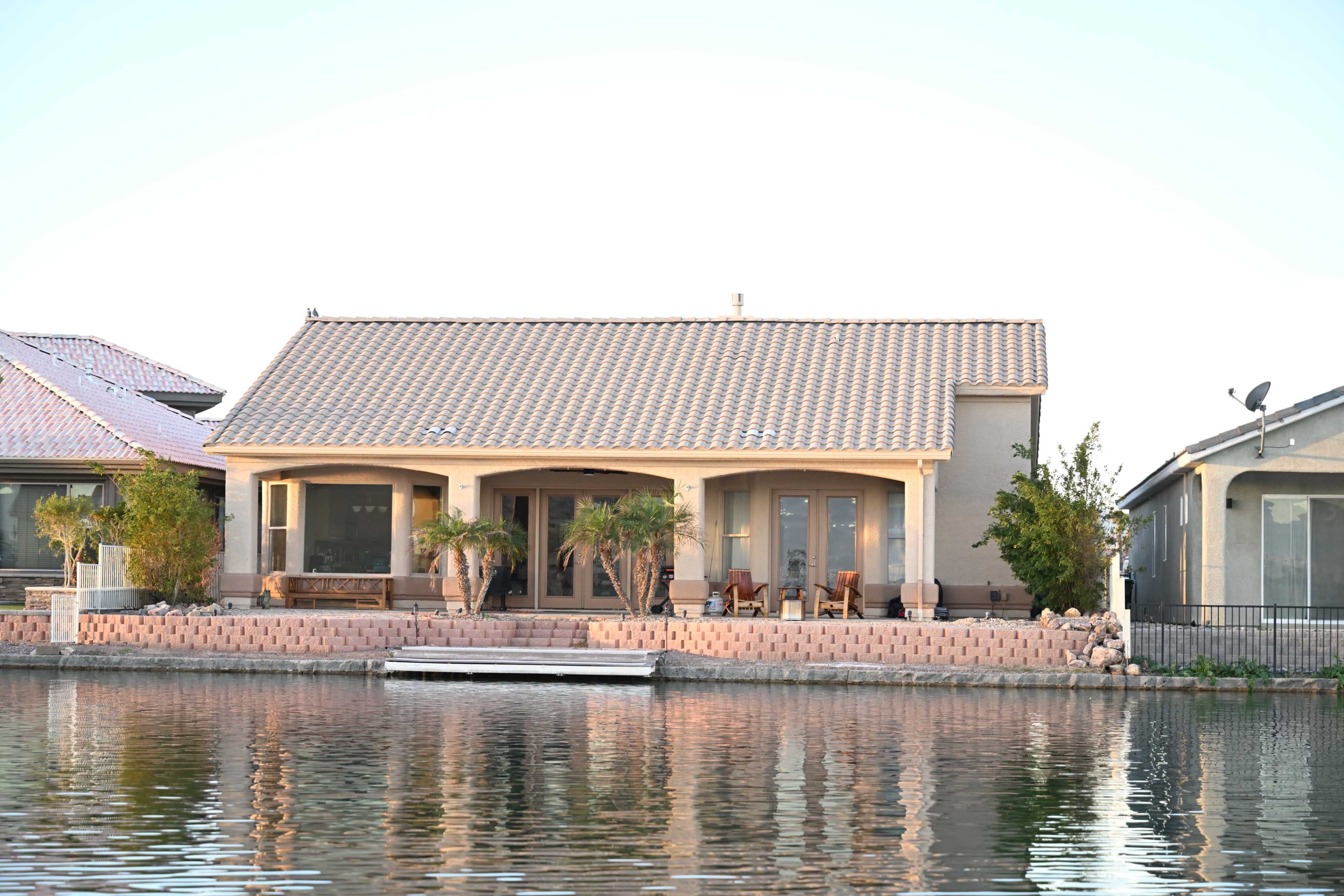 Peaceful Water House Image in Arizona Village, Mohave Valley, AZ