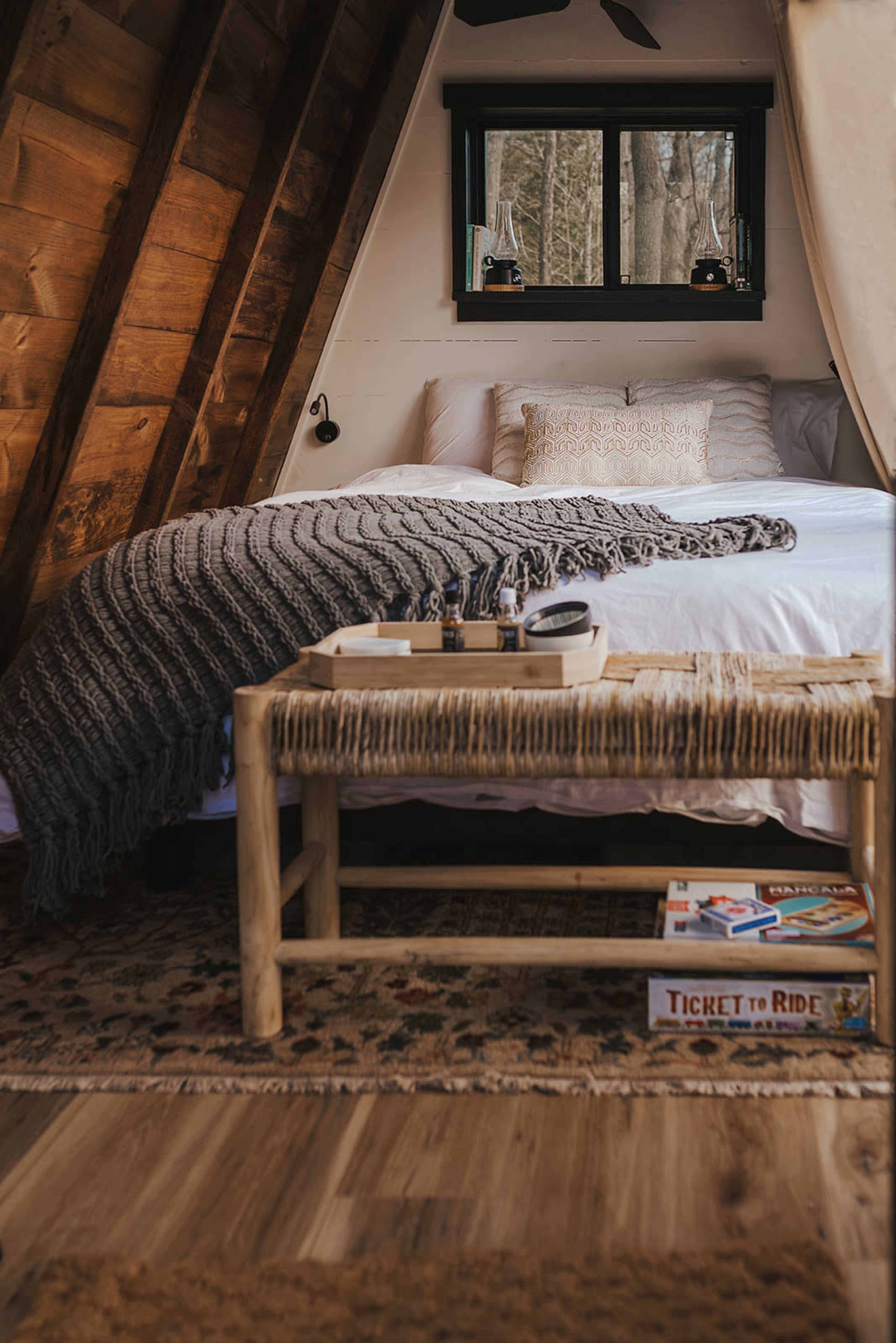 The Wildflower | Aframe Cabin on 20 Acres along the Creek, Elk Garden ...