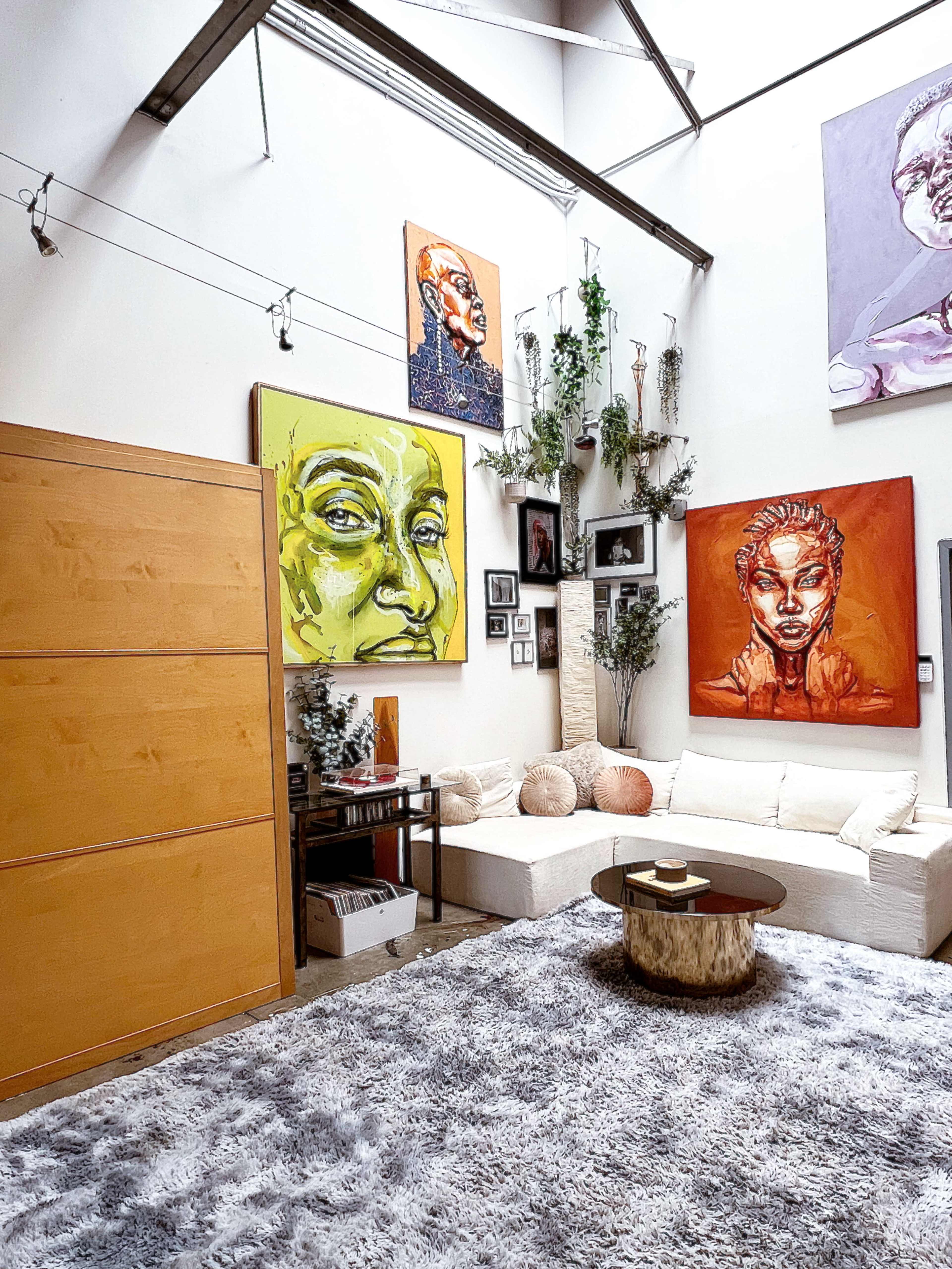 Sun-Filled Industrial Artist Loft with Soaring Ceilings Image in West Oakland, Oakland, CA