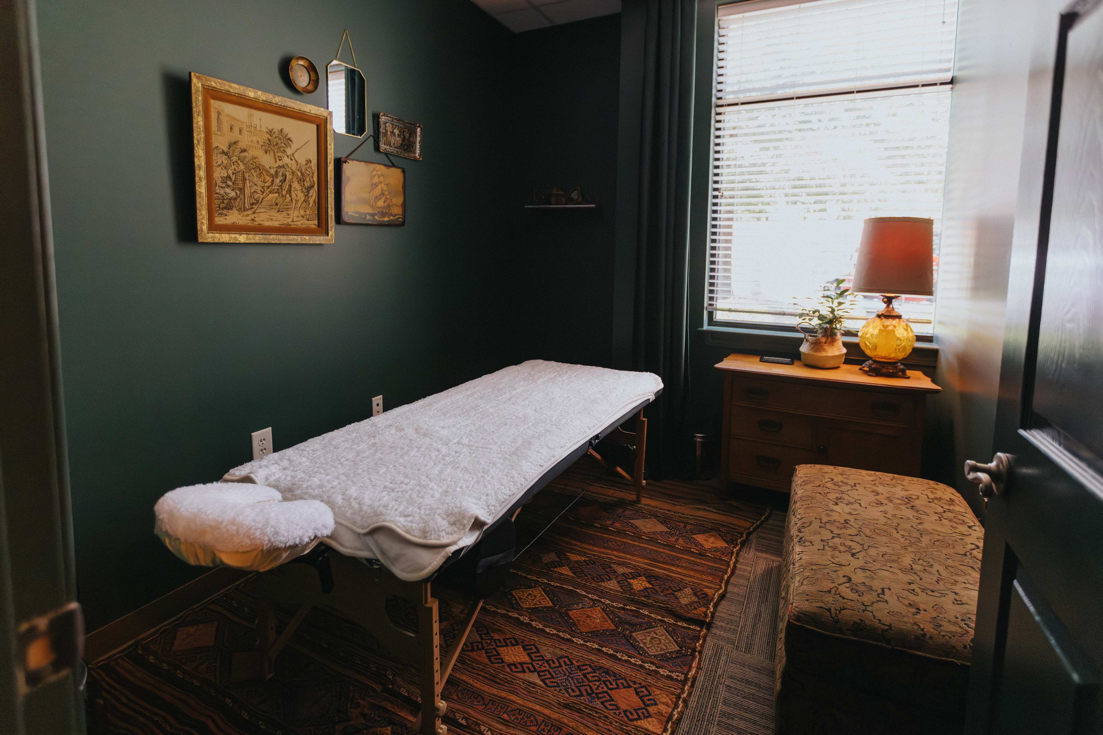 Bohemian Bodywork Office in Wellness Coworking Space Image in East Nashville, Nashville, TN
