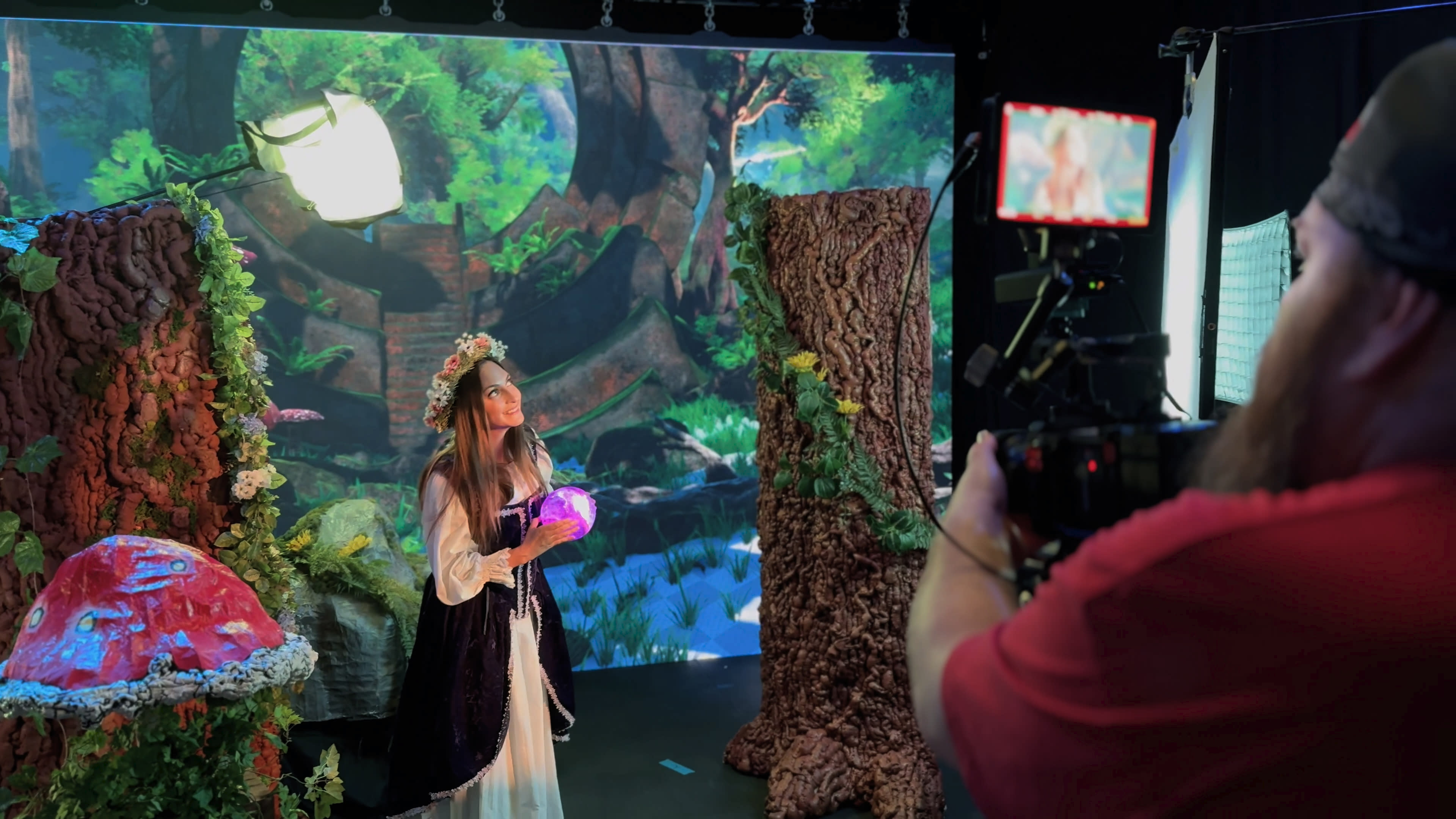 Expansive Studio with LED Wall for Video & Photo Productions Image in , Houston, TX