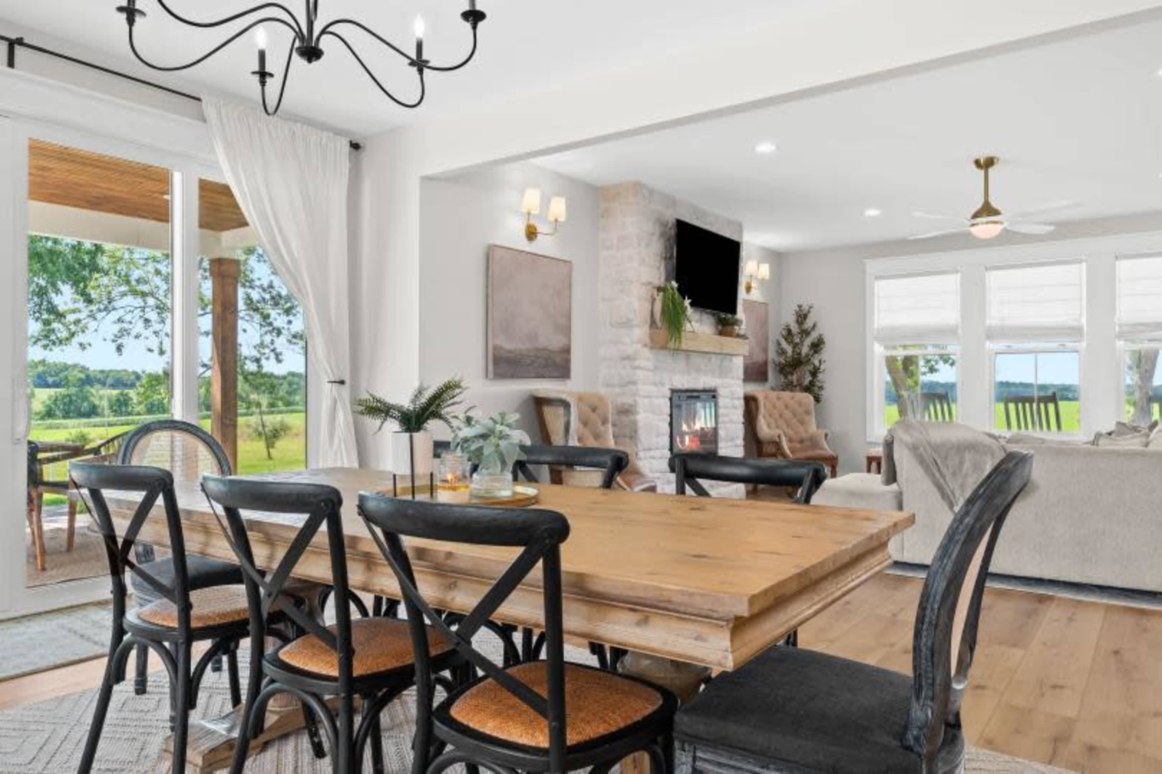 Brand new beautiful farmhouse on land Image in Deerfield Township, Fenton, MI