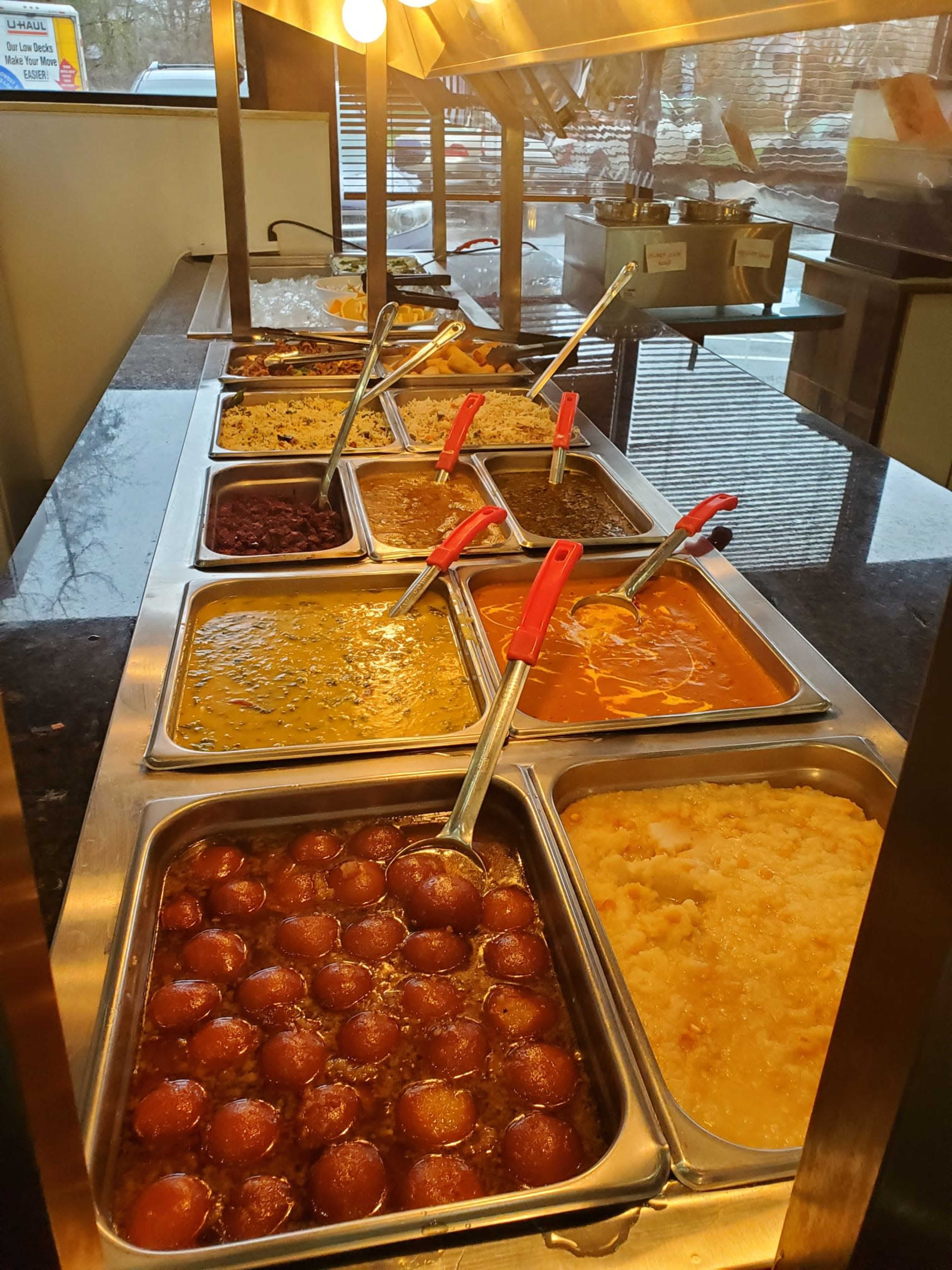 Cozy party hall at an upscale Indian Restaurant Image in Marlene Village, Beaverton, OR