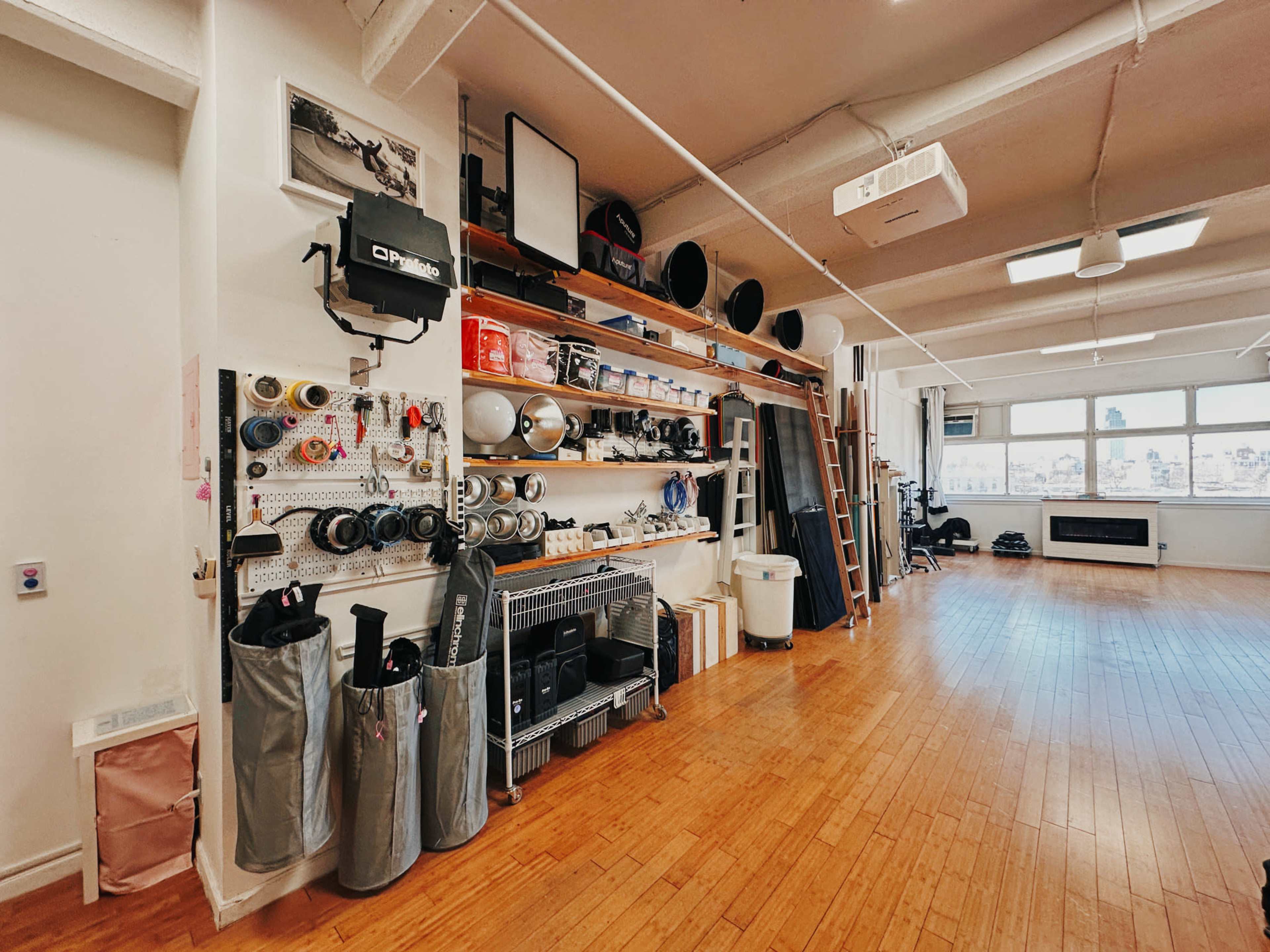 Daylight Photo Studio with Skyline View - Top of the line EQ, Grip, and Props included Image in Greenpoint, Brooklyn, NY