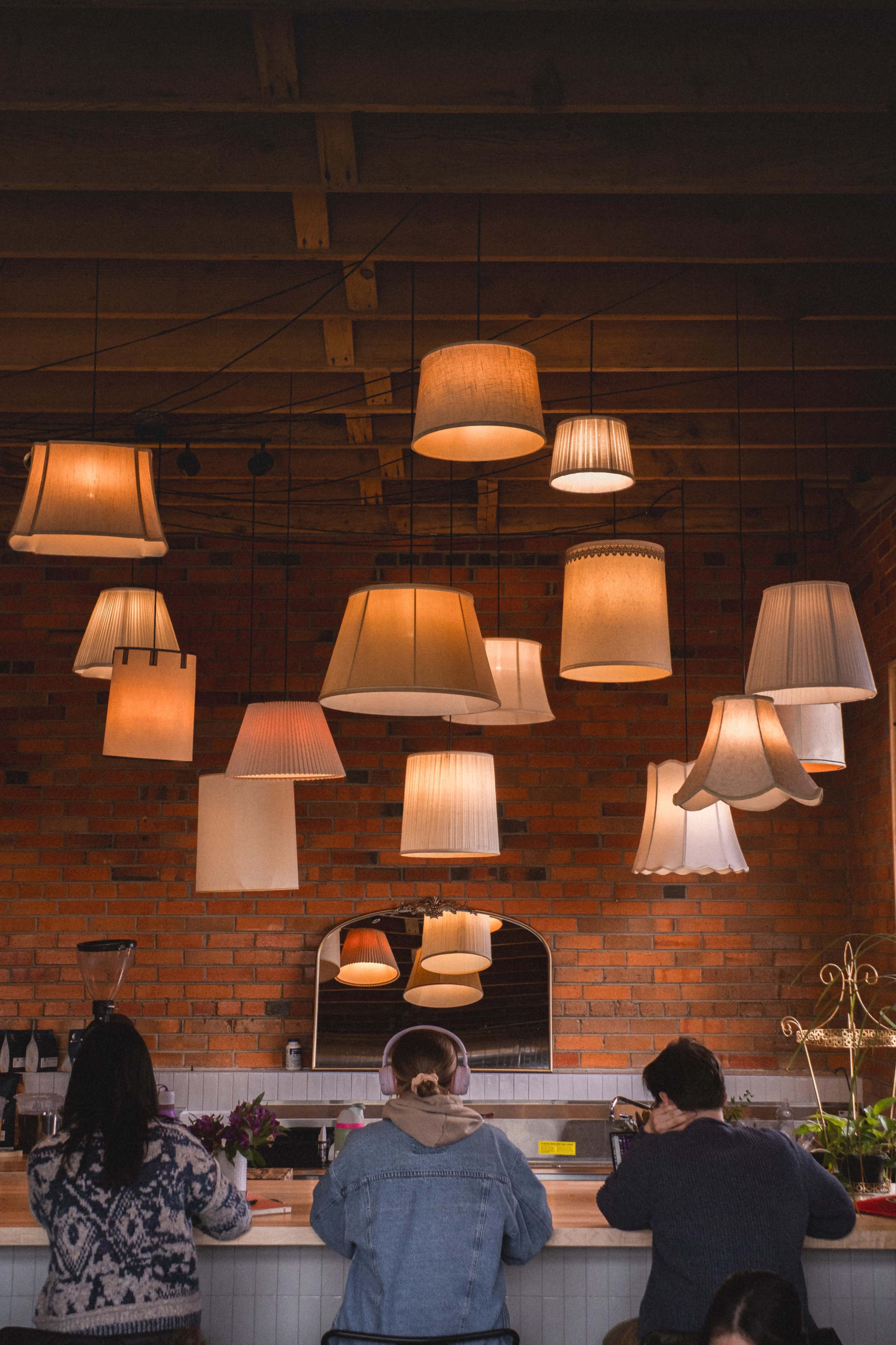 Converted gas station to charming and cozy coffee shop at Sloans Lake. Image in West Colfax, Denver, CO