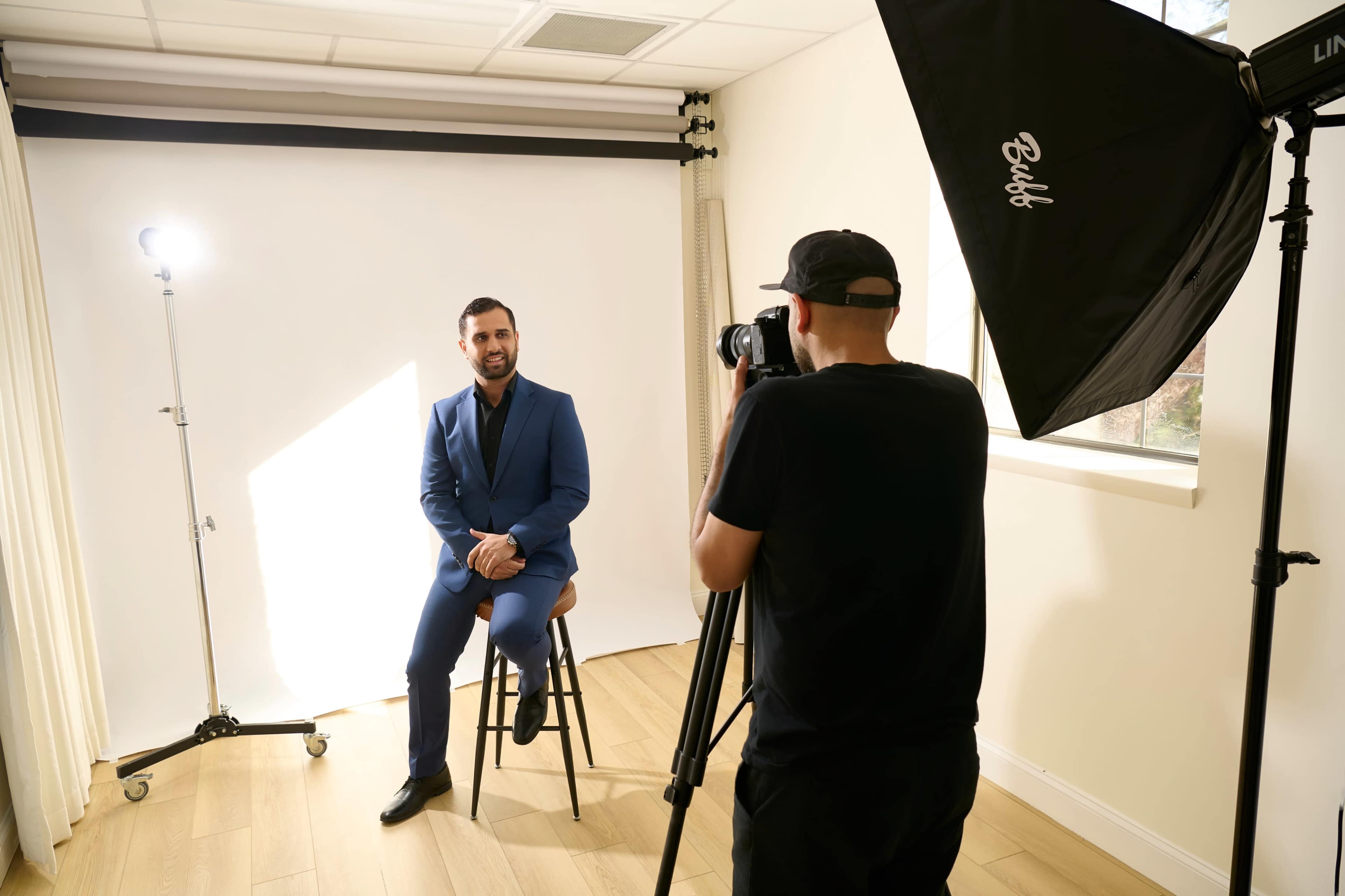 Fully Equipped Minimalistic and Modern Photography Studio in Northern VA (The Fiscus) Image in Merrifield, Fairfax, VA