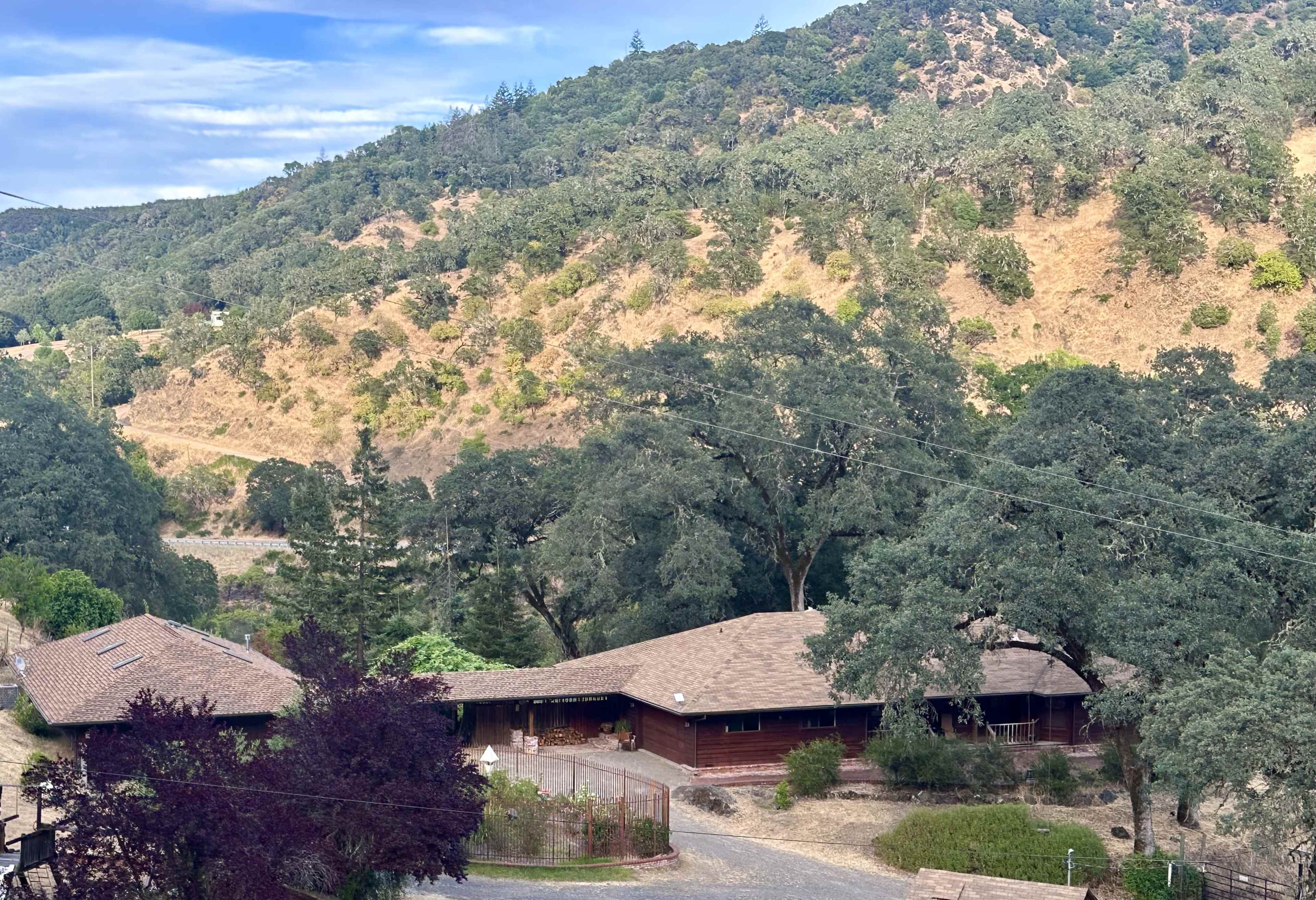 Rustic, serene environment for mind, body, and spirit. Image in , Redwood Valley, CA