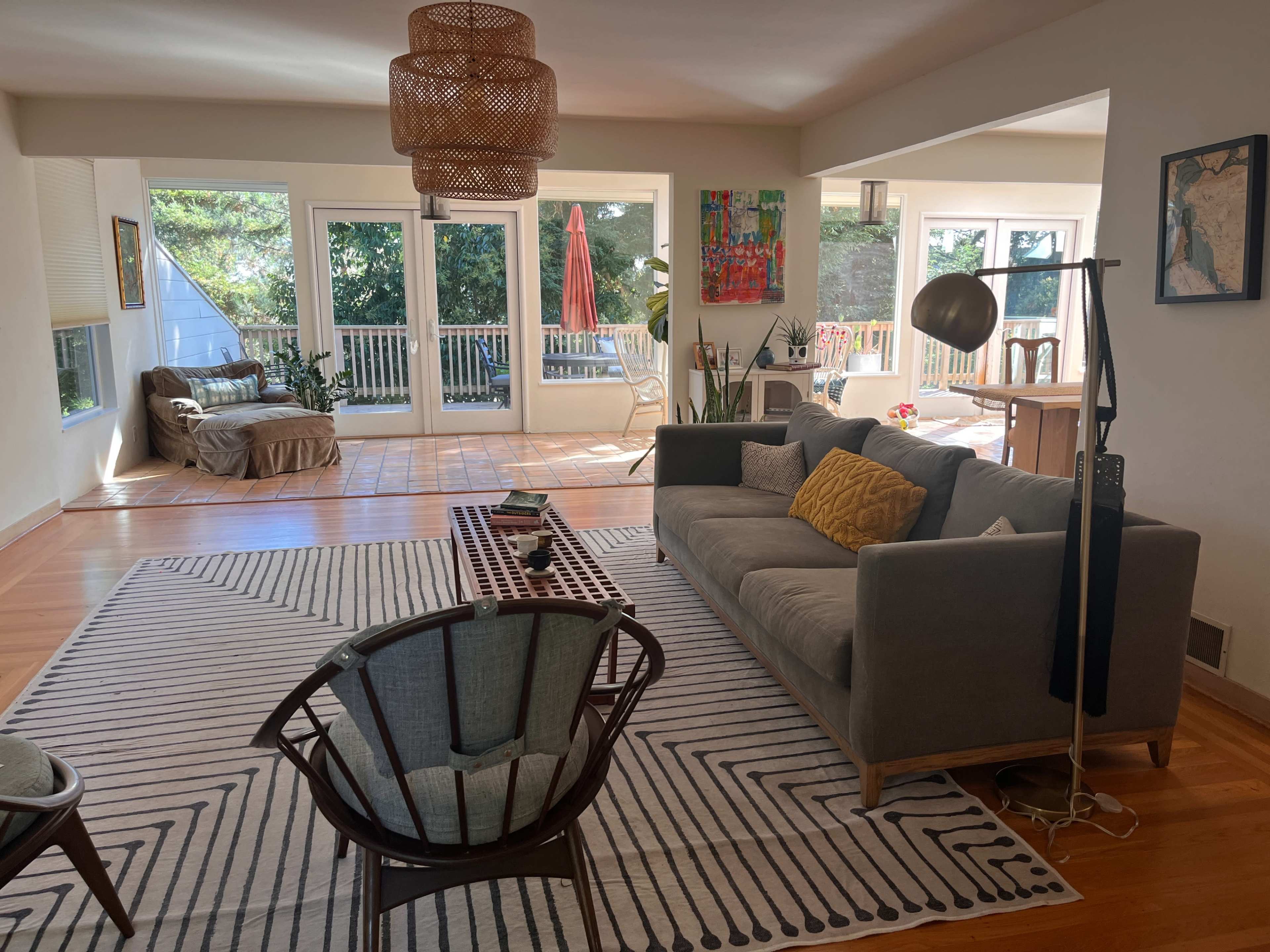 Light filled home with wooded view Image in Montclair, Oakland, CA