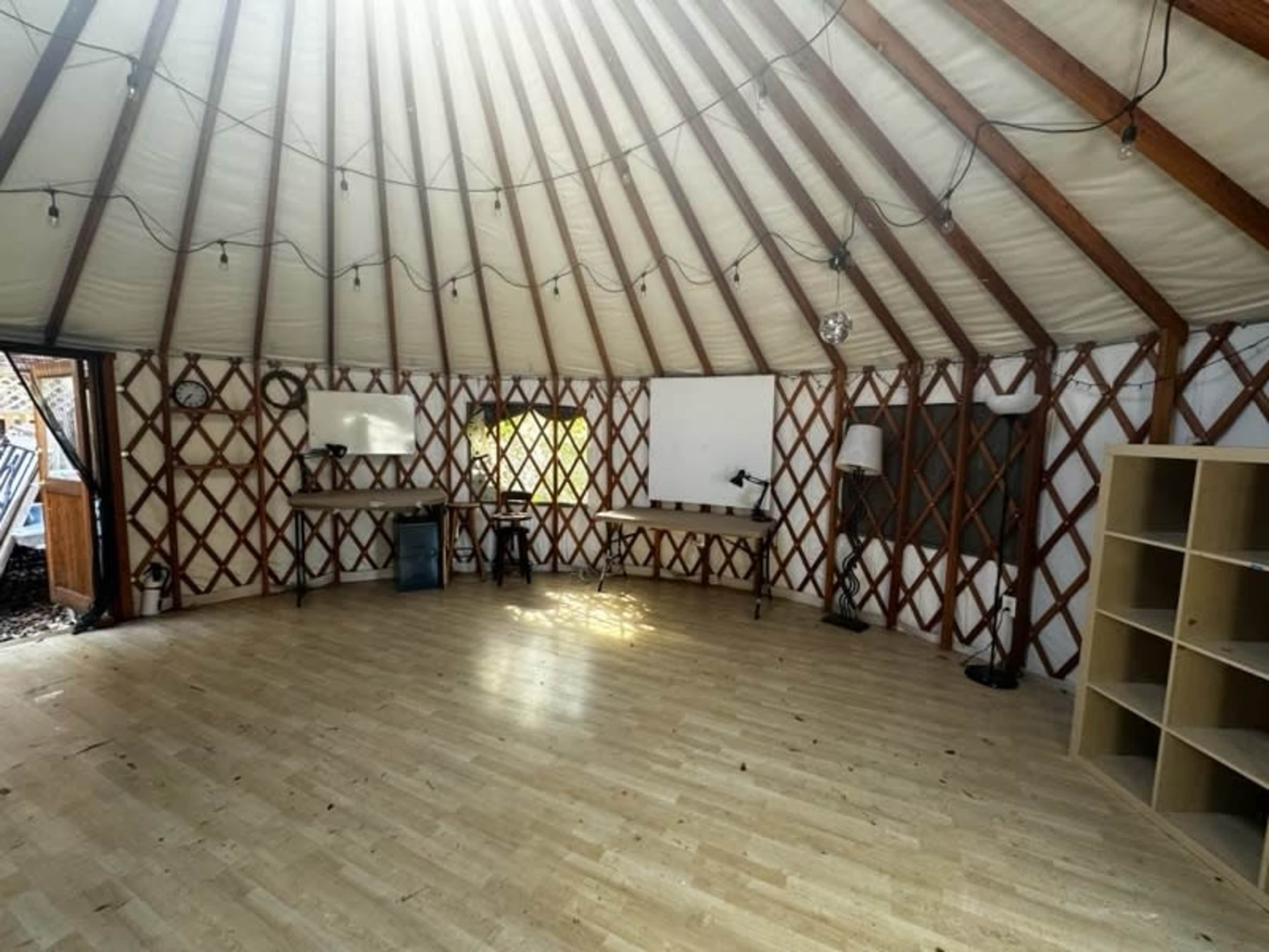 Yurt Artist Workspace in Historic Mt. Washington Image in Mt Washington, Baltimore, MD