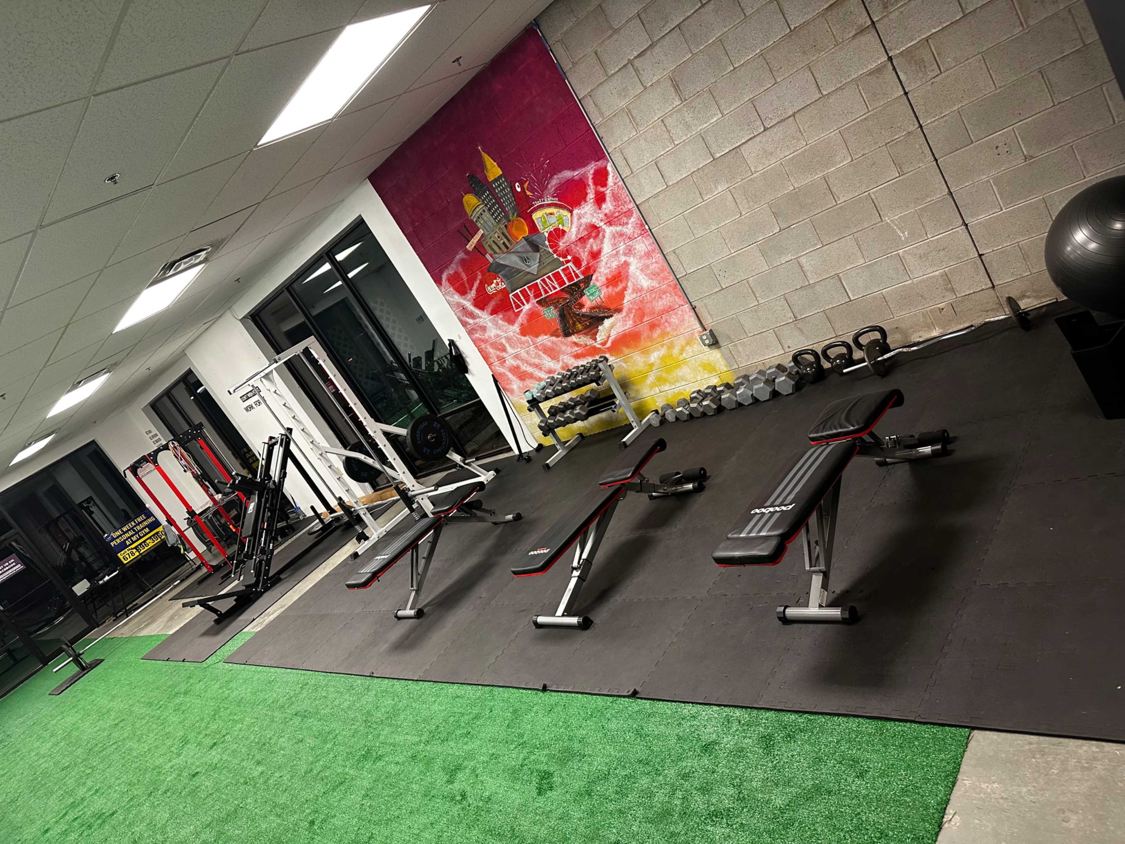 PRIVATE FREE SPACE GYM with EQUIPMENT. 20 min from ATL Image in Powder Springs, Powder Springs, GA
