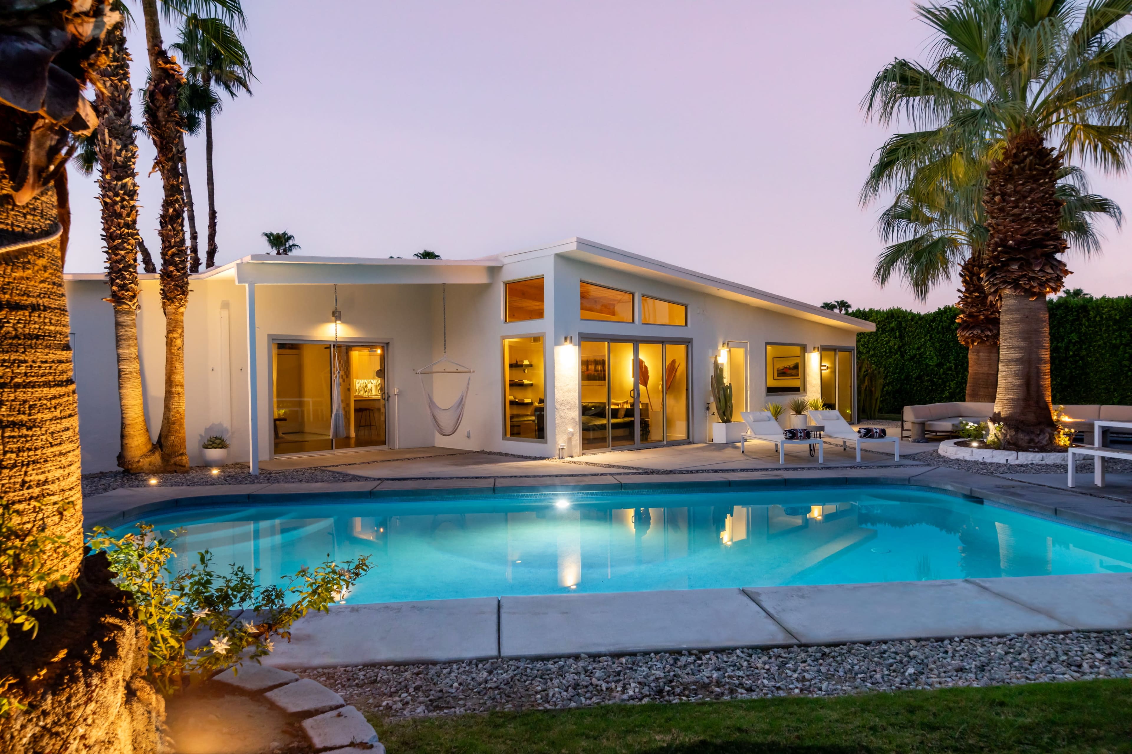 Modern Alexander A Frame located in historical Racquet Club, Palm Springs Image in Palm Springs, PALM SPRINGS, CA