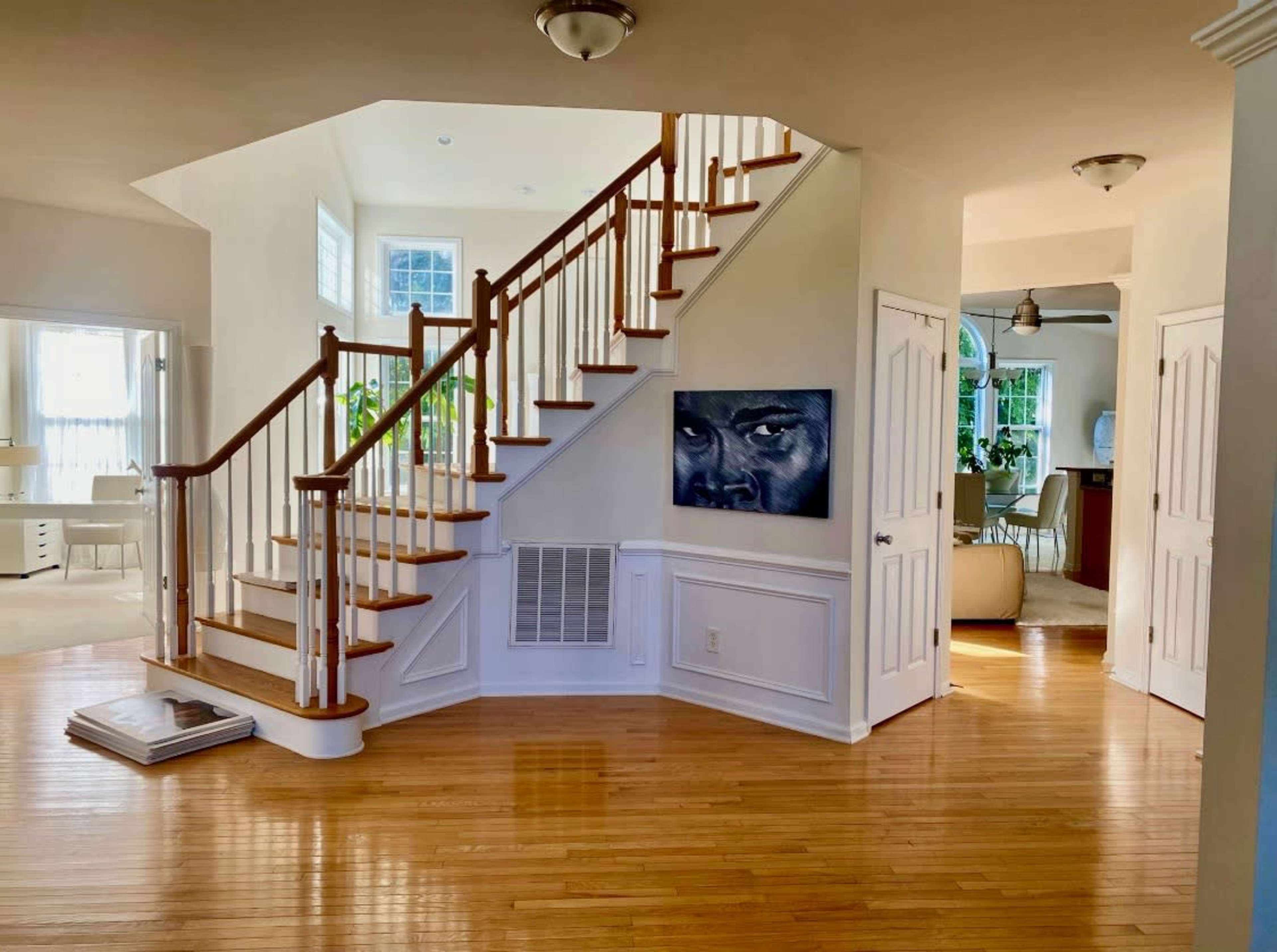 Sunlit Luxury, modern home with soaring ceilings and serene minimalist design. Image in Harrisburg, Harrisburg, NC