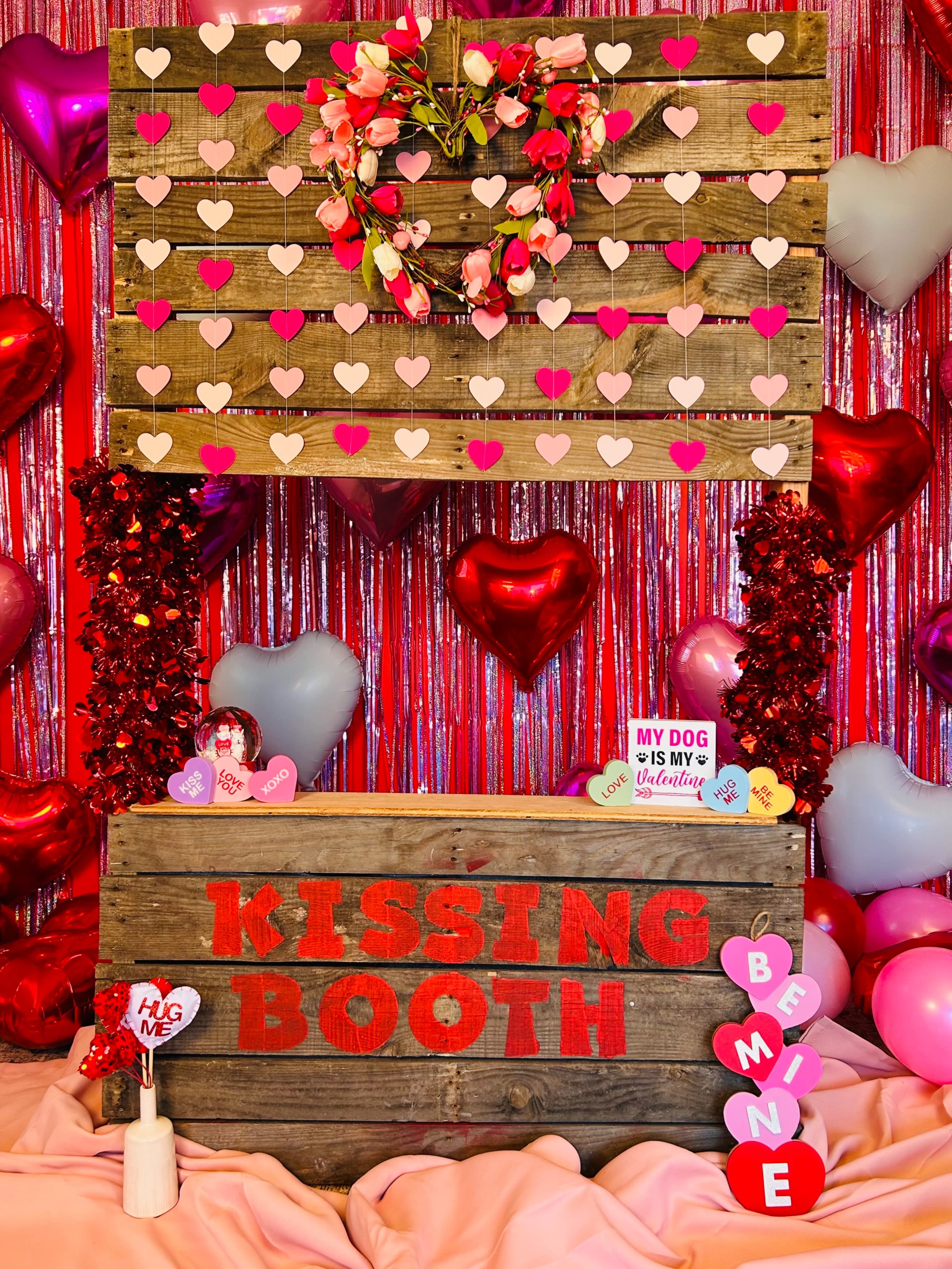 Valentine's Backdrops + Dog Kissing Booth! Image in Valencia, Valencia, CA