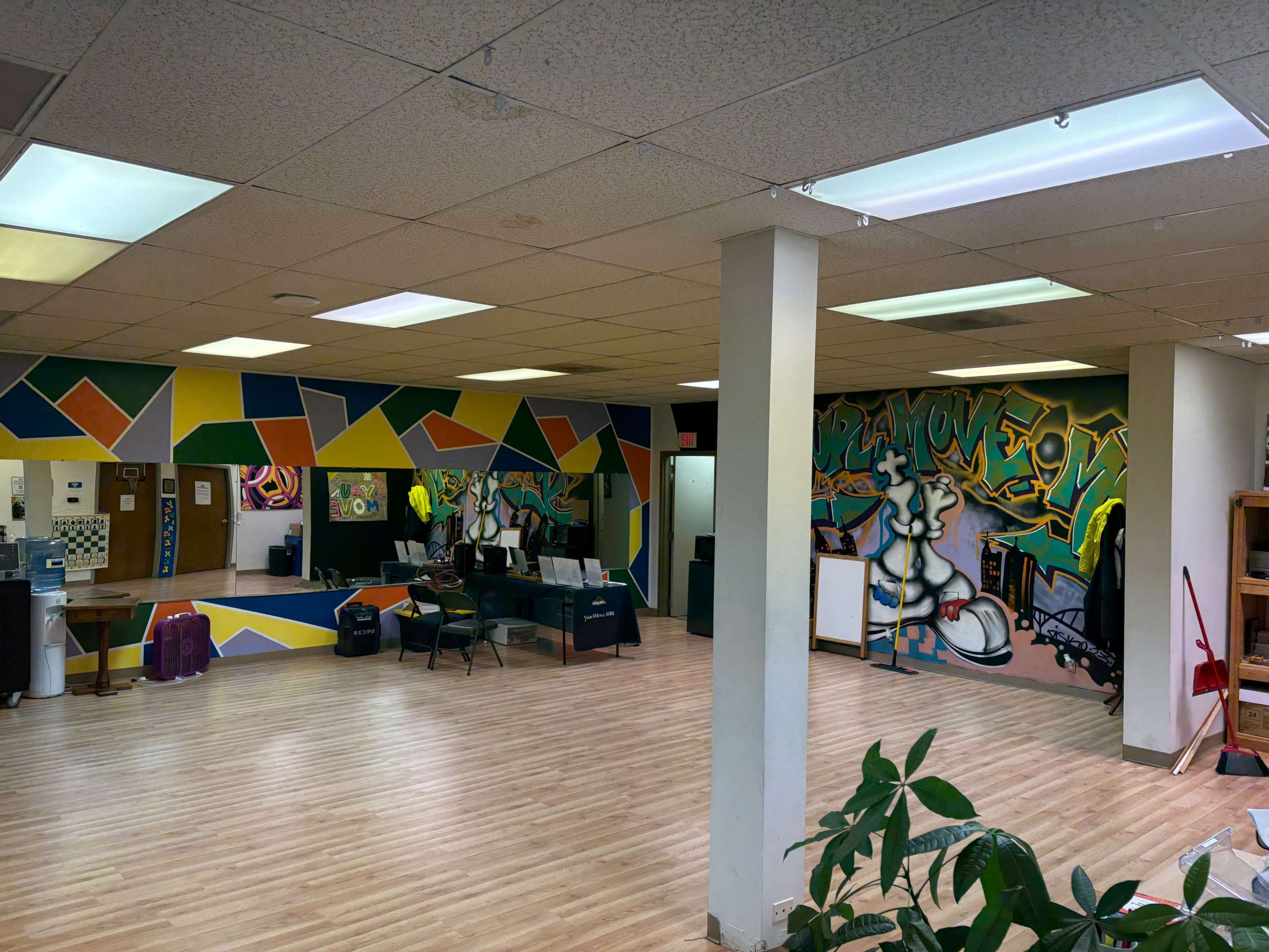 Bright Vibrant Party Venue with Natural Light Image in Historic Mitchell Street, Milwaukee, WI