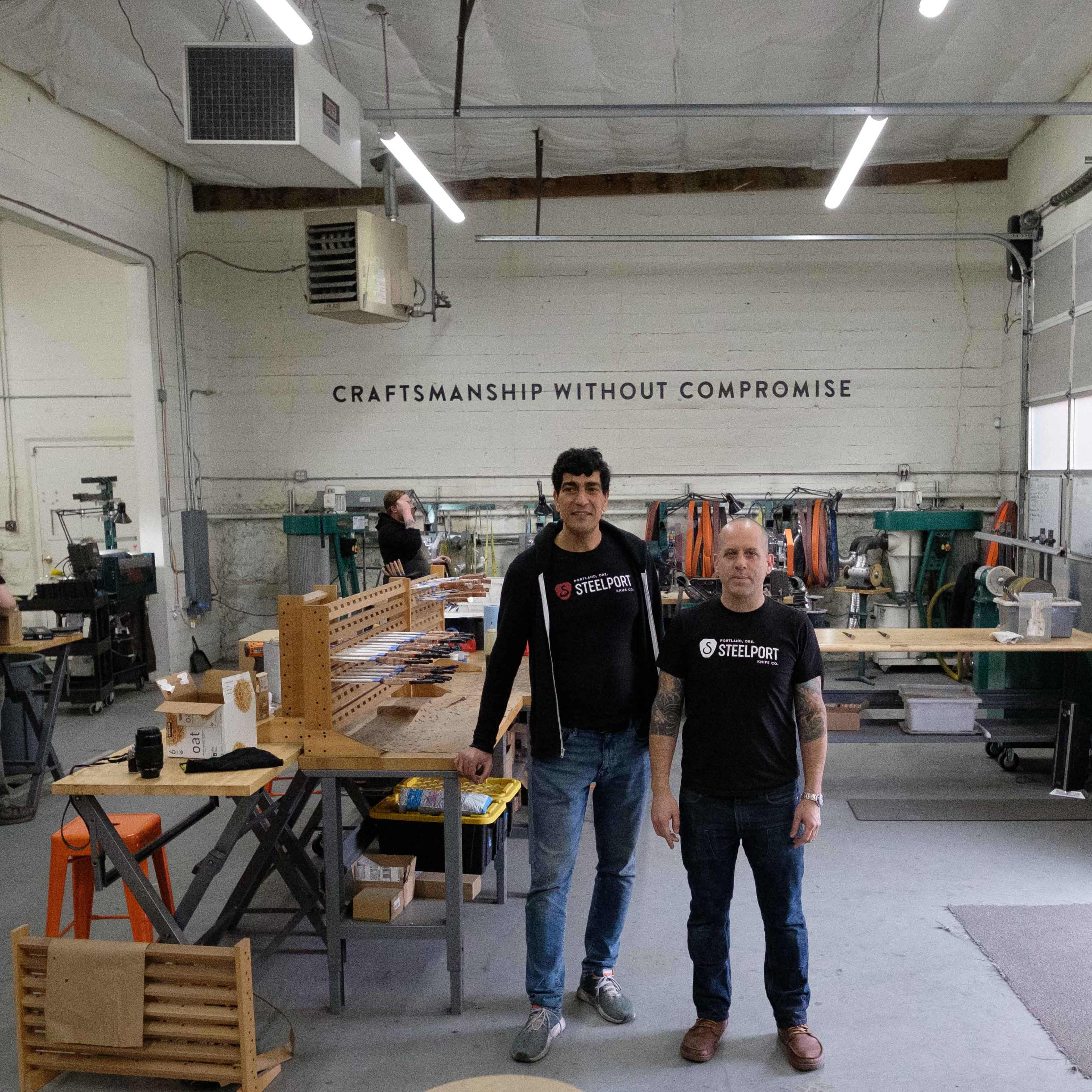 Unique Factory Floor where Culinary Knives are Handcrafted Image in Northeast Portland, Portland, OR