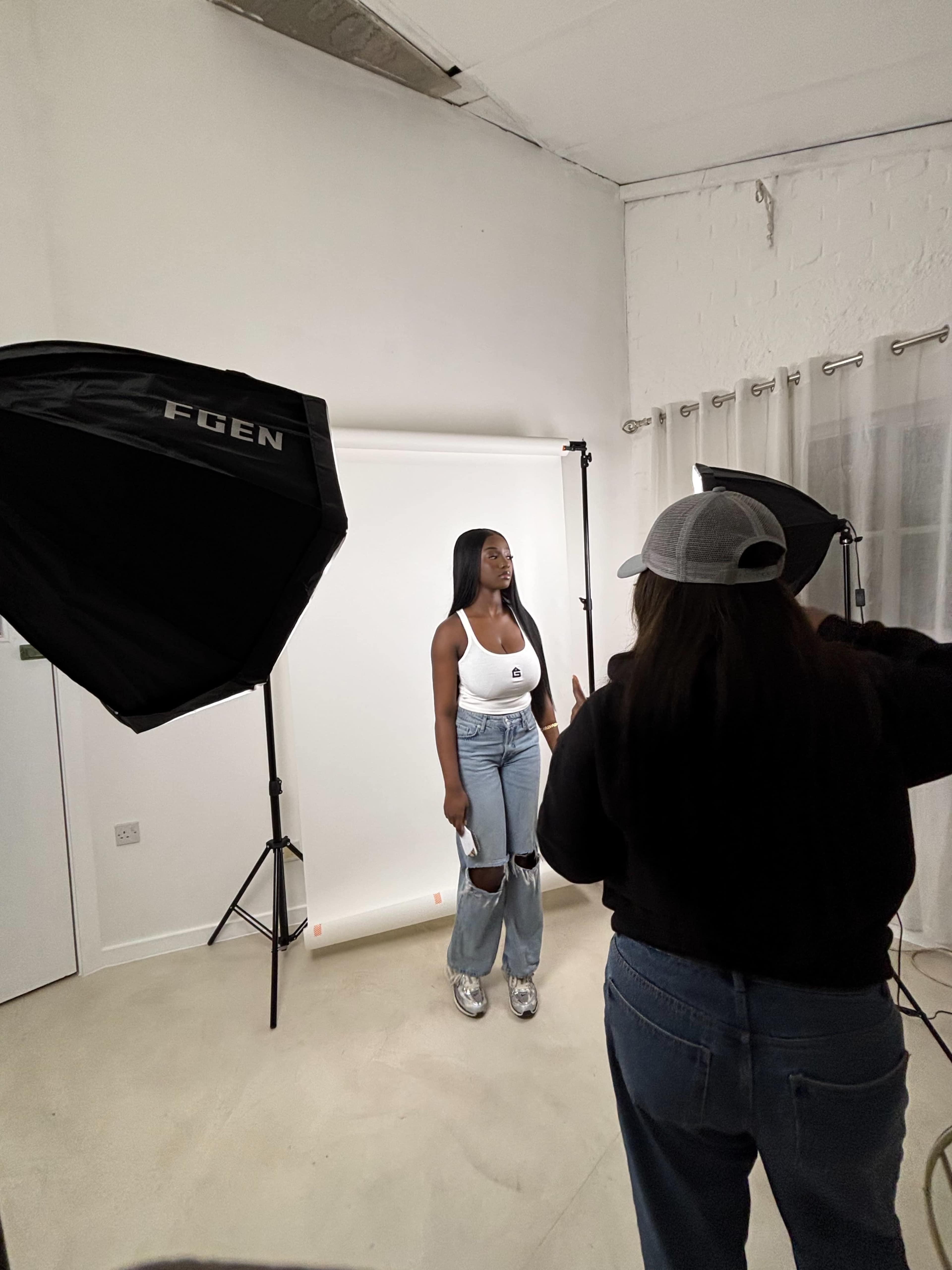 Natural Light Aesthetic Studio Image in Tottenham, London, ENG