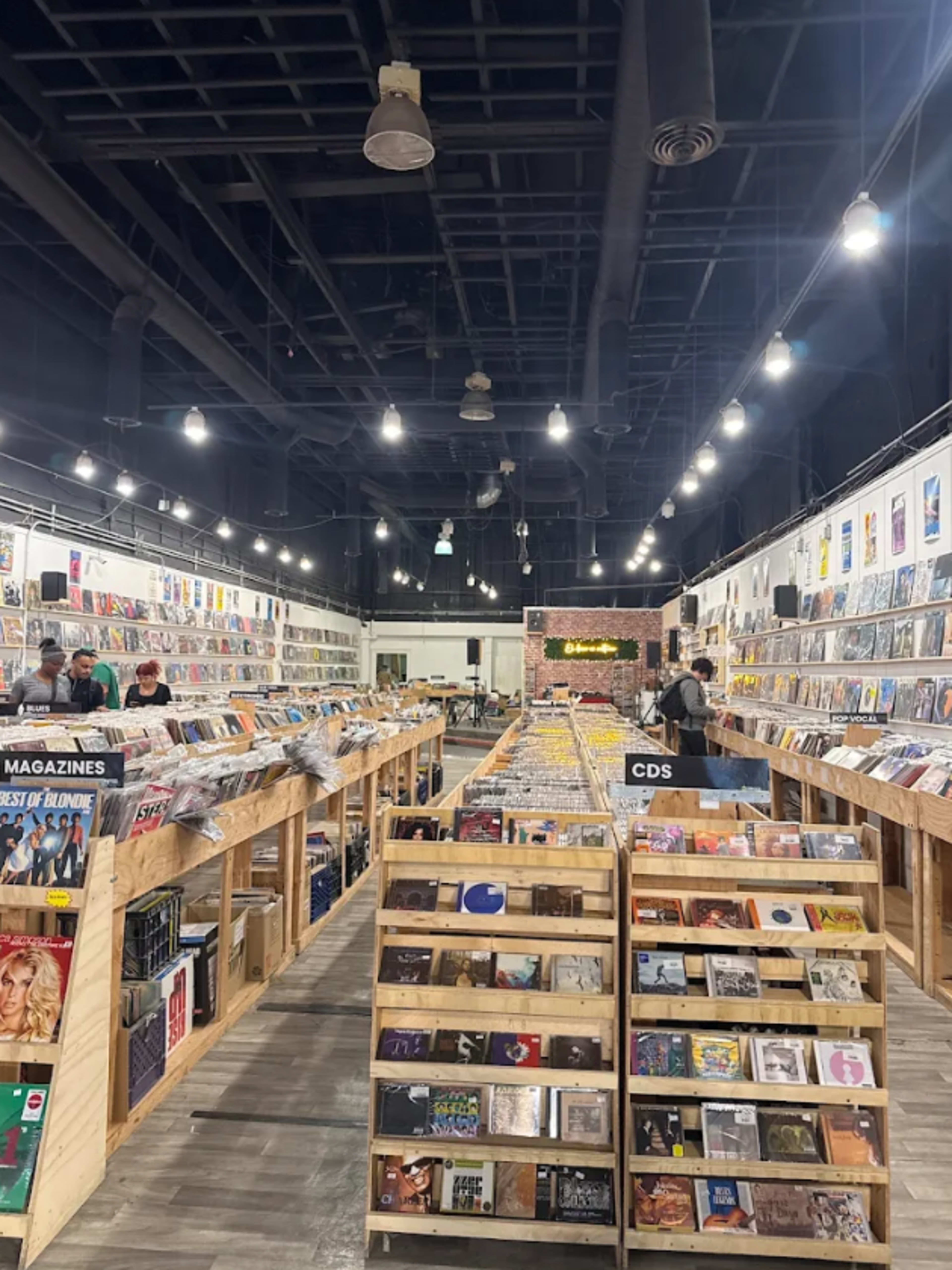 Hollywood Record Store with Stage for Live Events Image in Hollywood, Los Angeles, CA