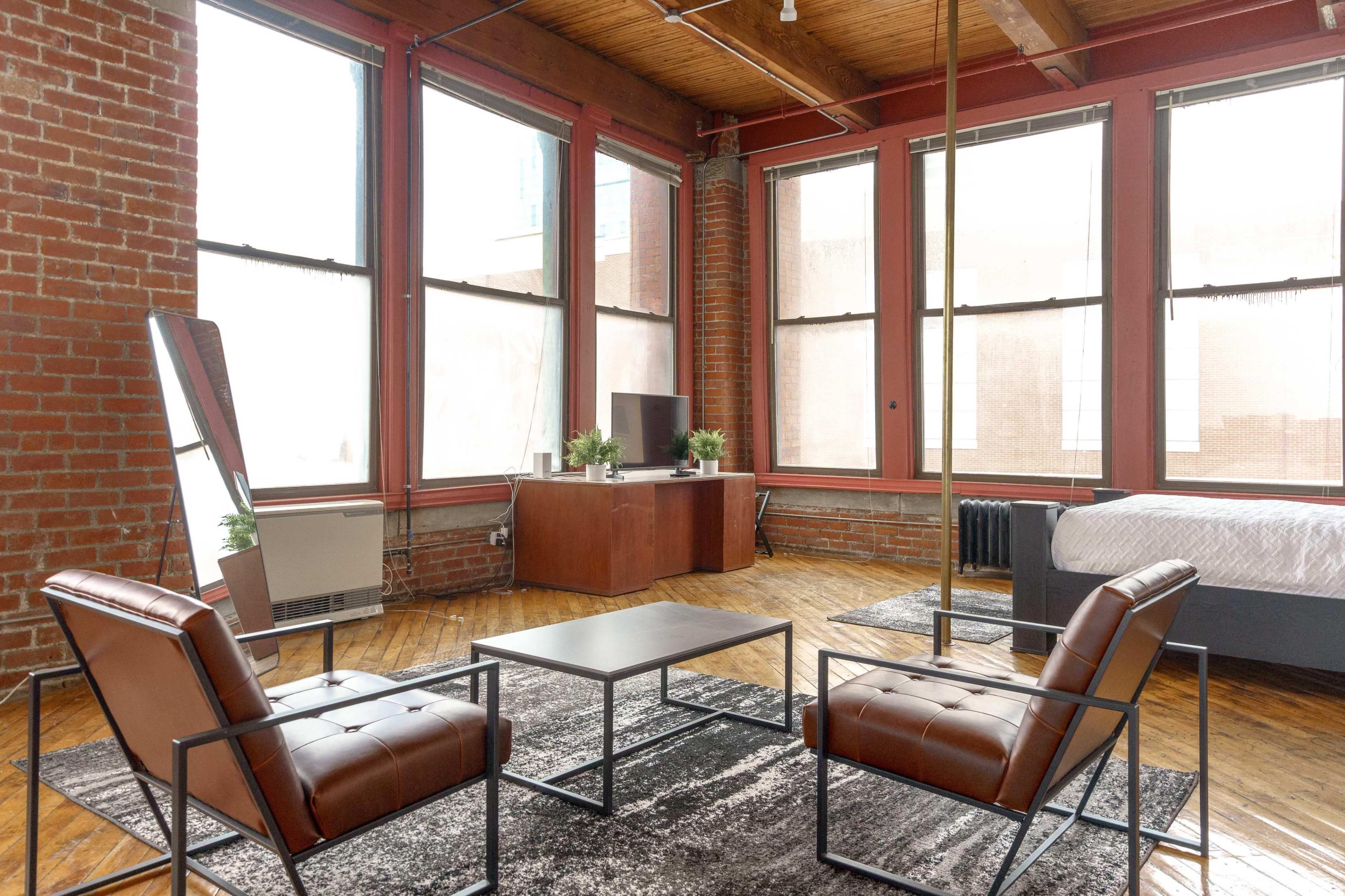Greektown Loft with Stripper Pole Image in Downtown Detroit, Detroit, MI