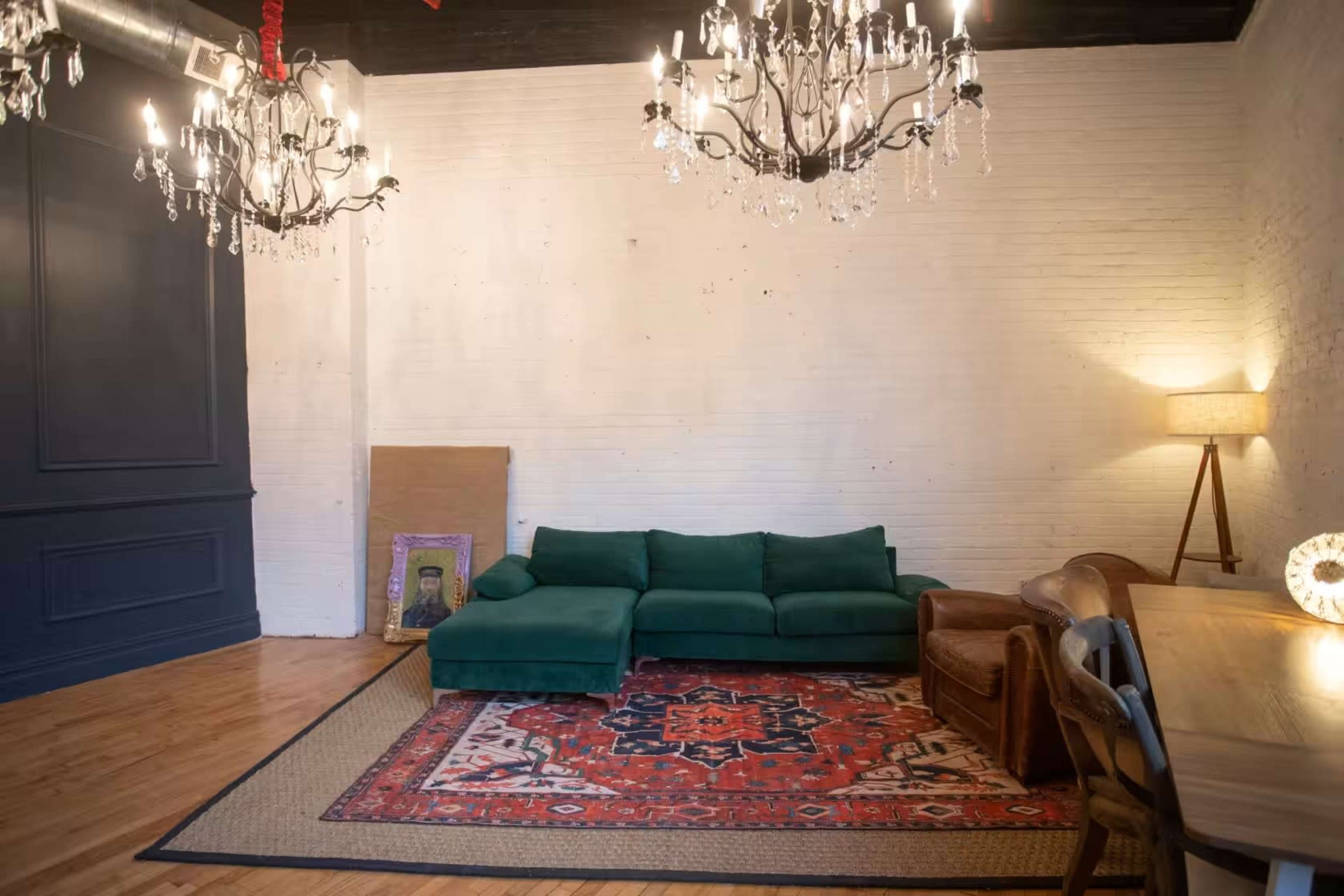 Velvet backdrops Interior Photo Studio - Bushwick Image in East Williamsburg, Brooklyn, NY