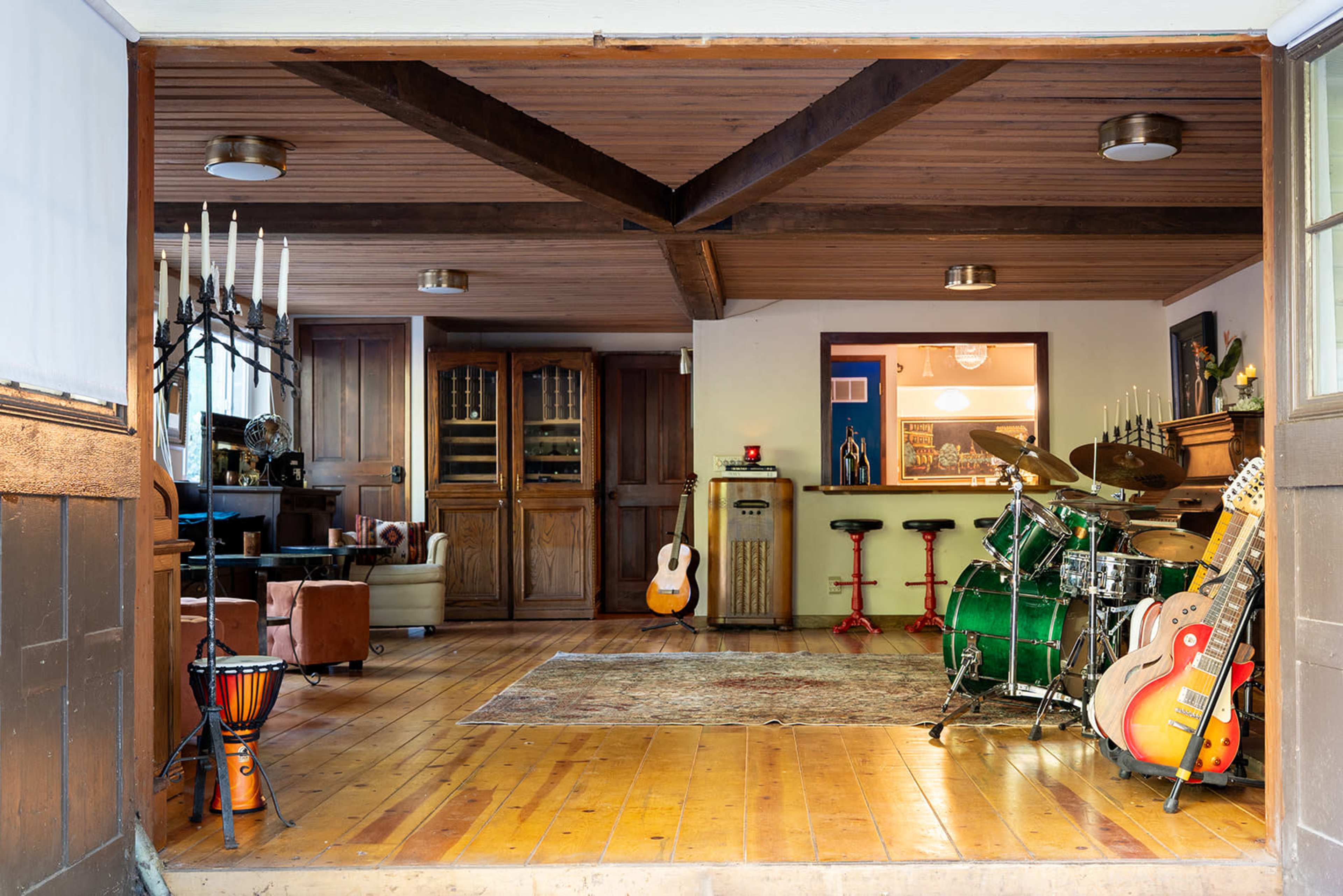 1920s Speakeasy-Style Music Salon with Steinway Piano Image in , Scotts Valley, CA