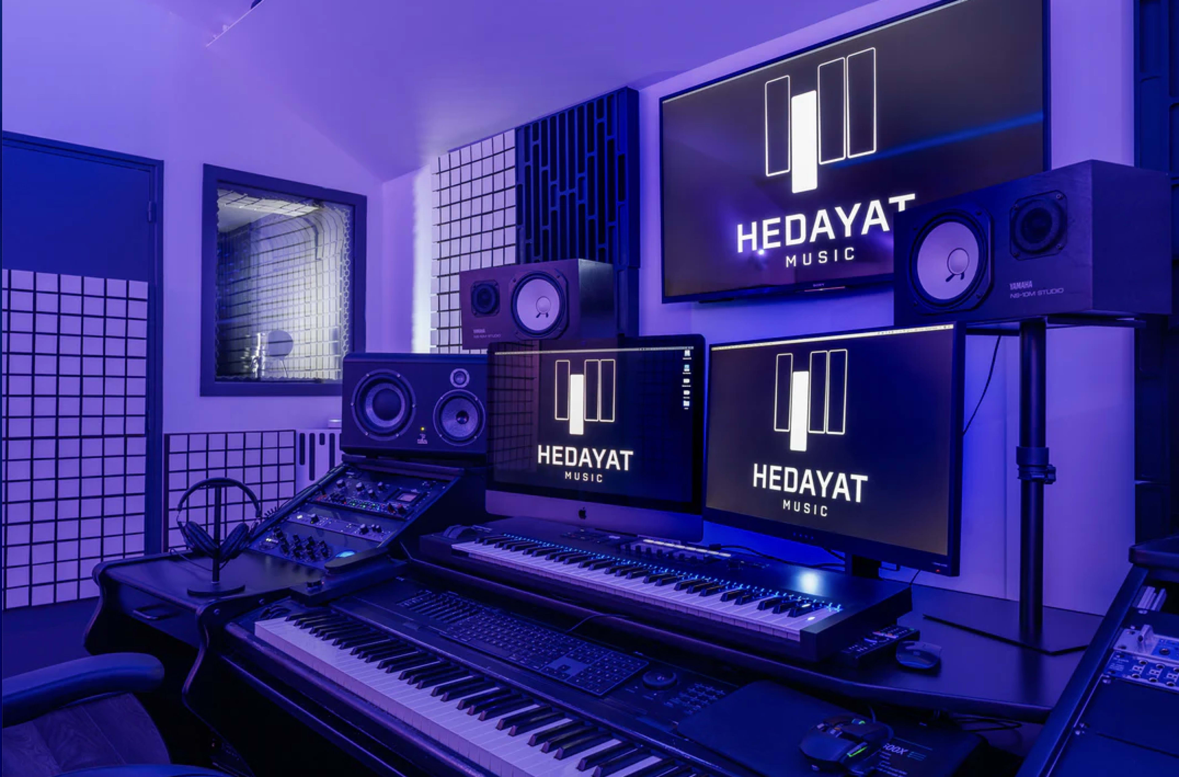 Enregistrement & production musicale – Studio Hedayat Music Image in Folie-Méricourt, Paris