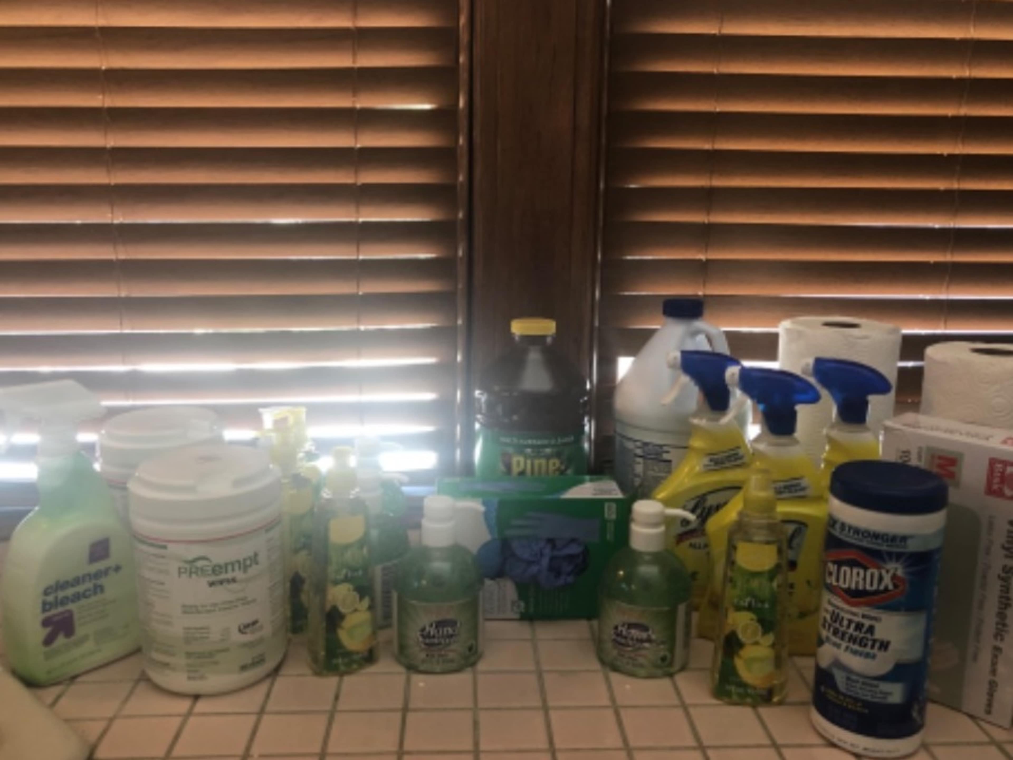 Thorough cleaning and COVID19 sanitizing products 