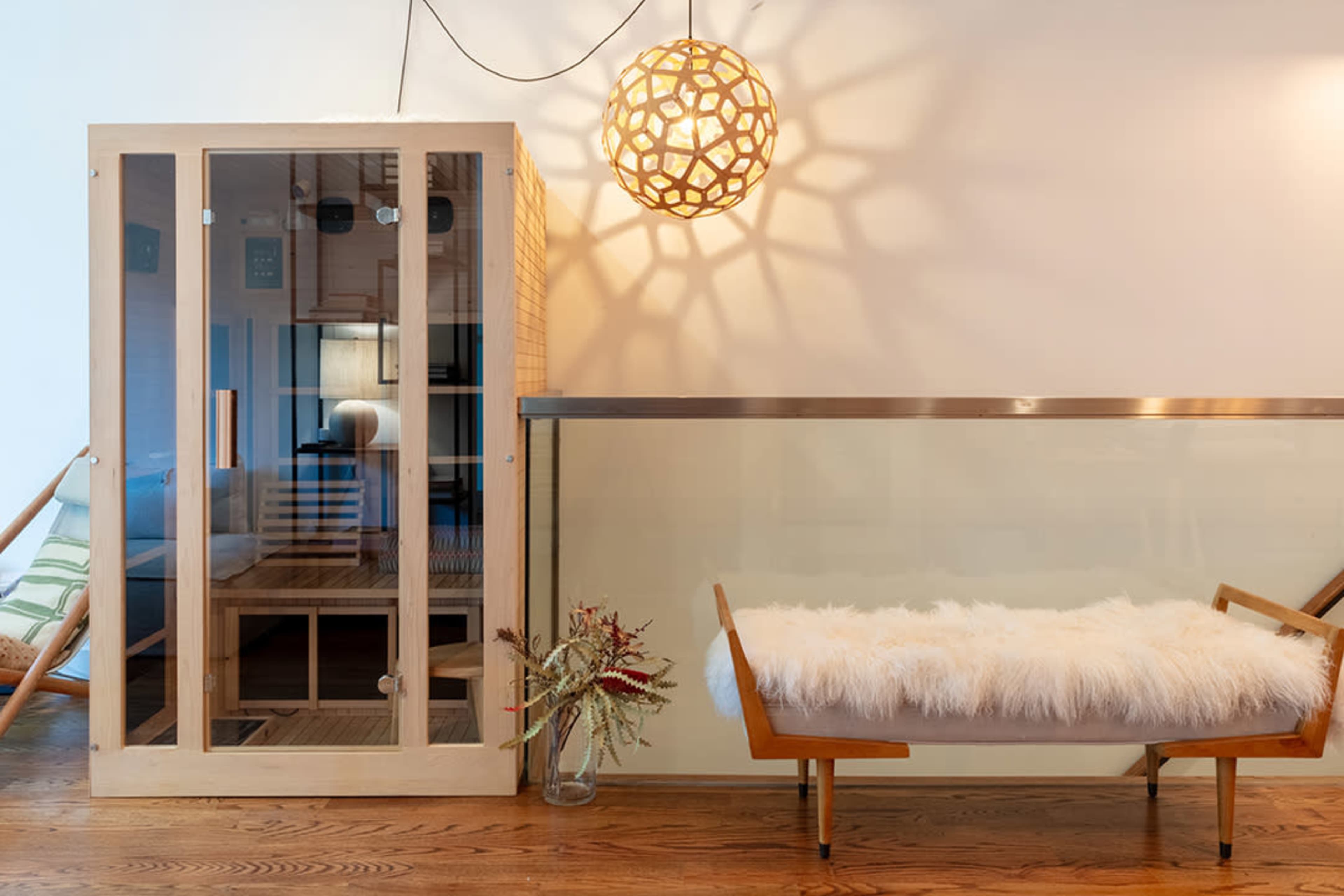 Tranquil Garden Duplex with Sauna + Chef's Kitchen Image in Bedford-Stuyvesant, Brooklyn, NY