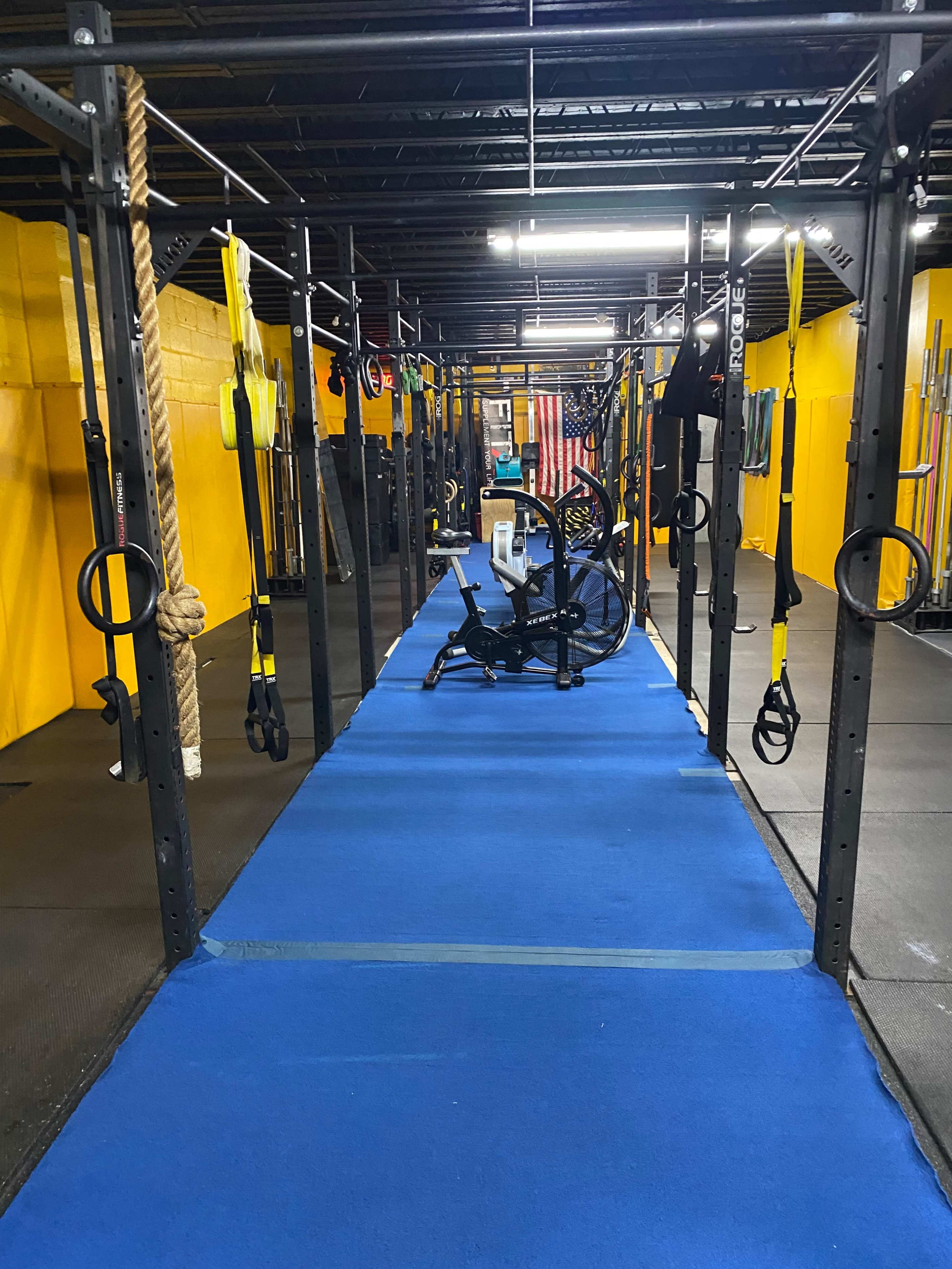 We are located in the Mid Downtown area. Right by the Sawmill River Parkway It's a CrossFit Gym with 2200 sq ft. During off Class hours it is used as a personal training studio. Image in Bryn Mawr Park, yonkers, NY