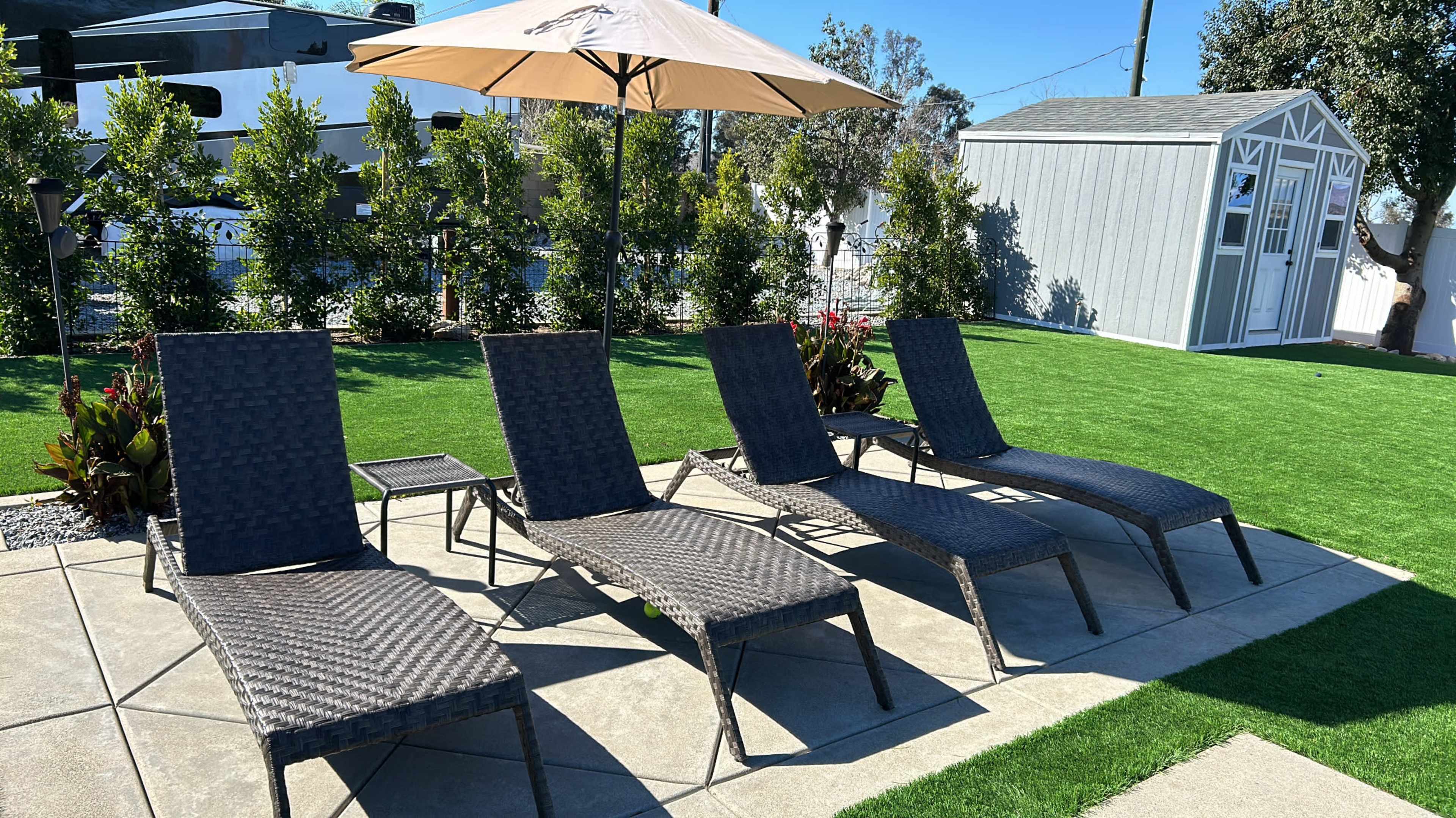Modern Luxurious Pool with Spacious Backyard Image in Menifee, Menifee, CA