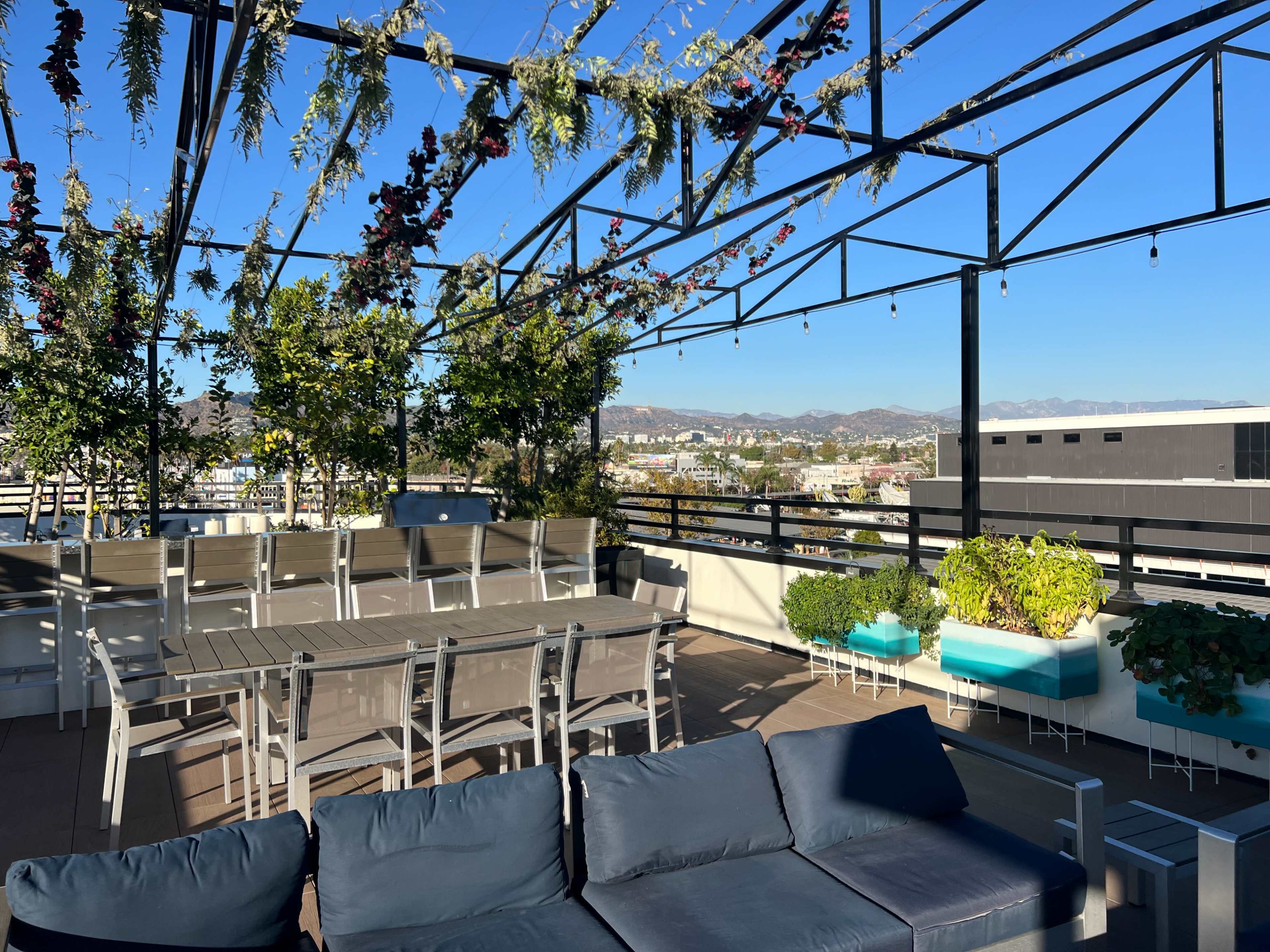 Urban Rooftop Oasis with Stunning City Views Image in Central LA, Los Angeles, CA