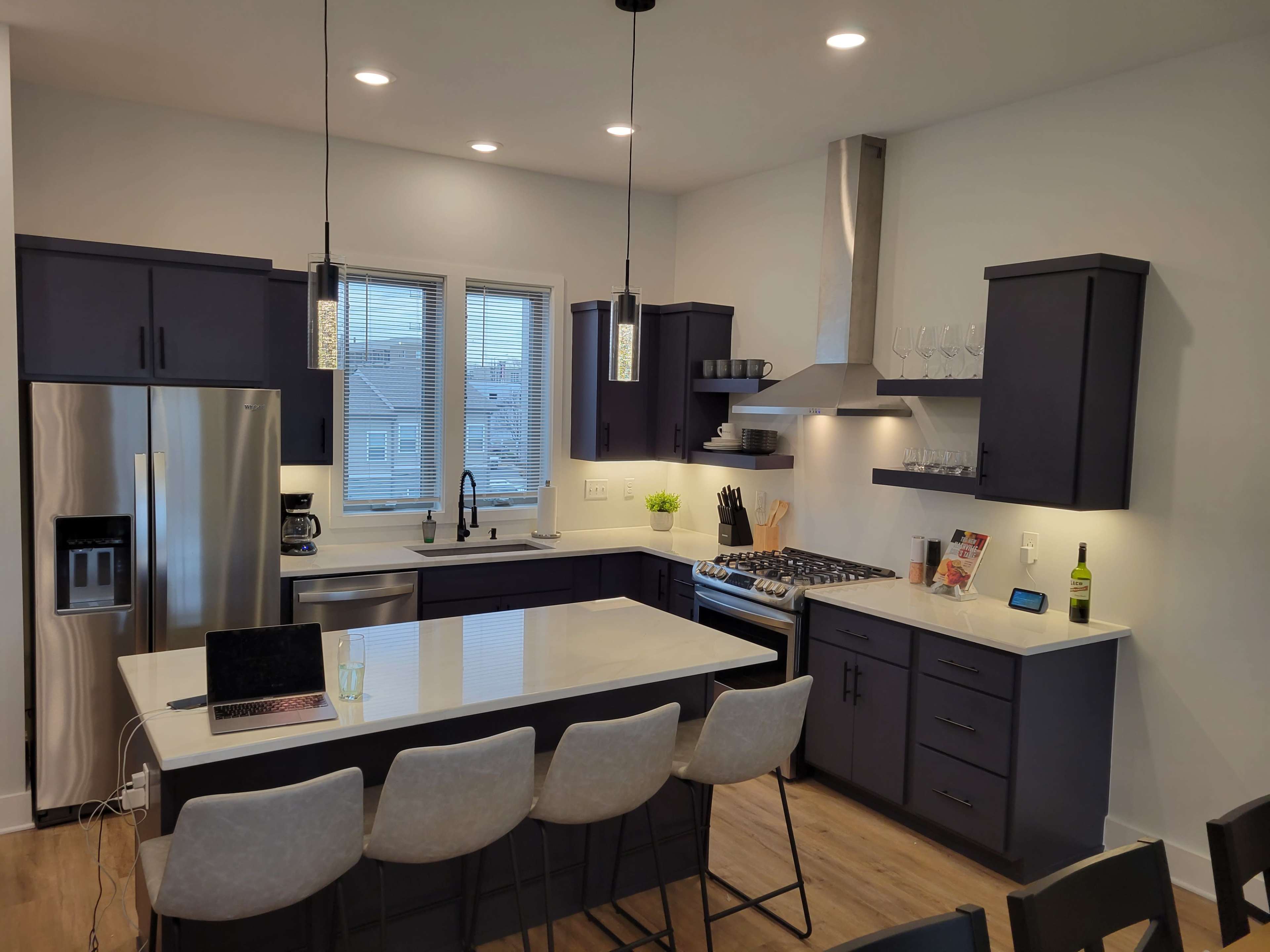 New townhome near Nissan Stadium and Downtown. Generous sunlight and skyline views. Image in East Nashville, NASHVILLE, TN
