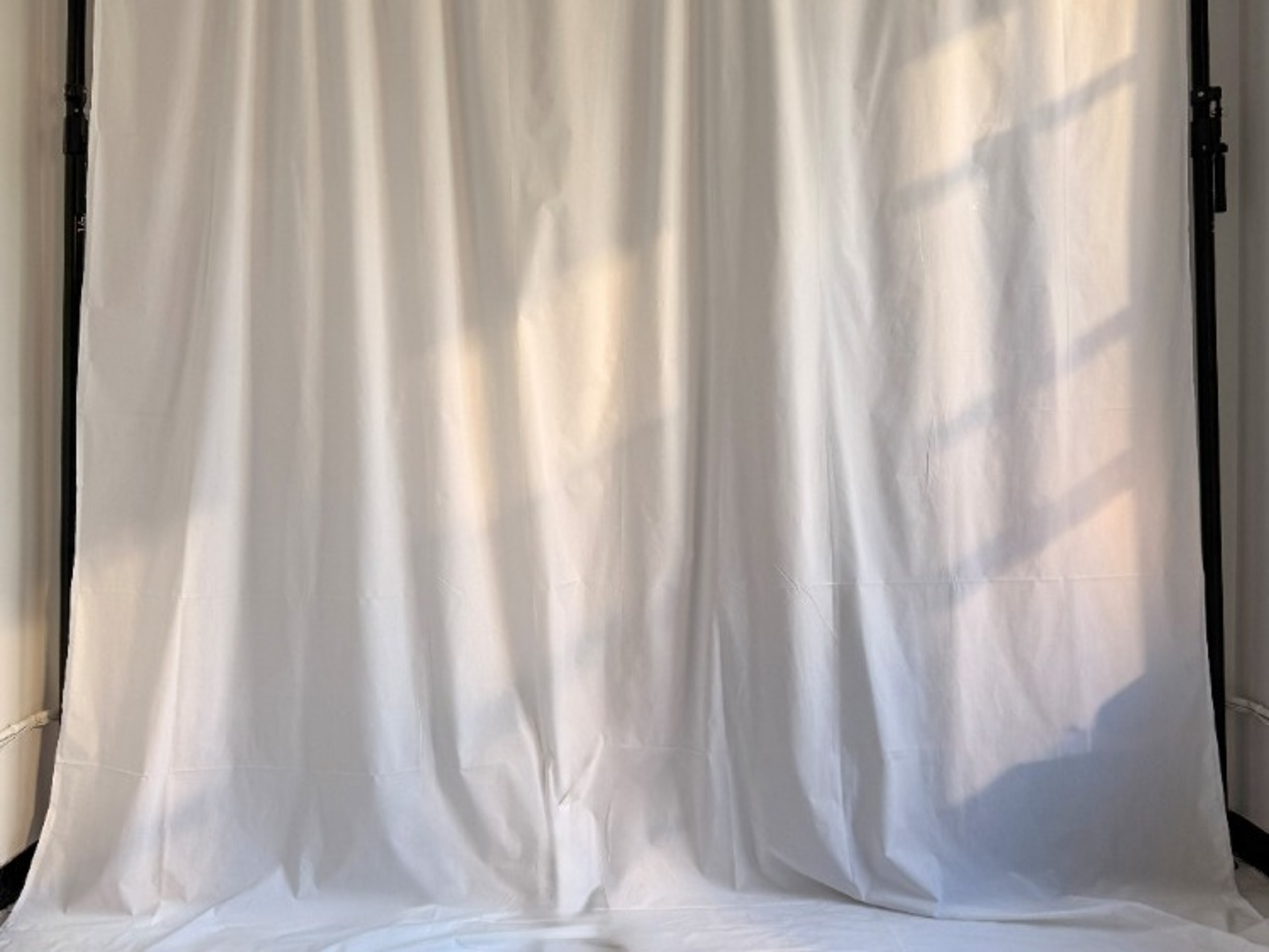 White Muslim backdrop