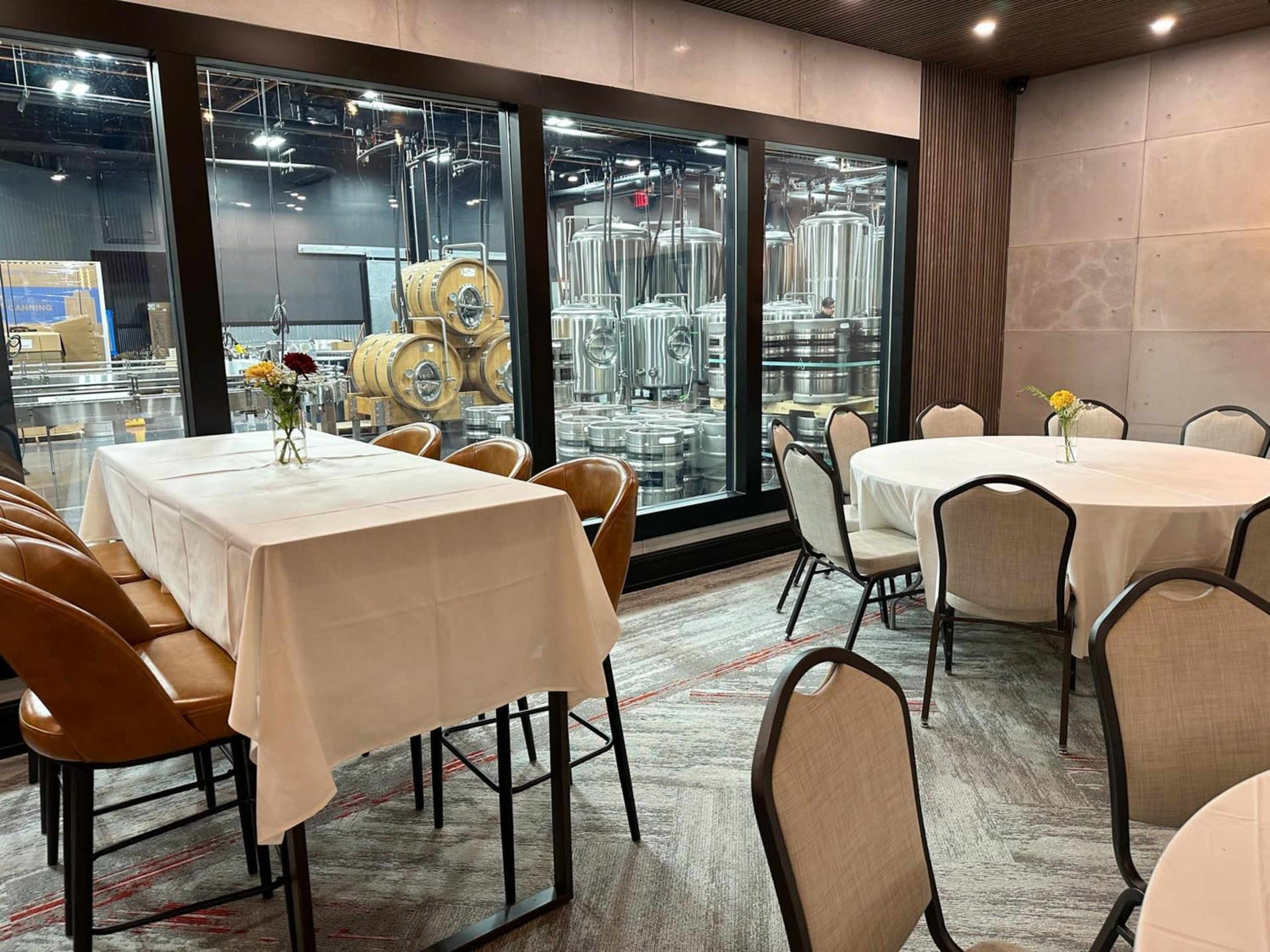 Gorgeous hall part of the brewery. Image in Wallkill, Middletown, NY