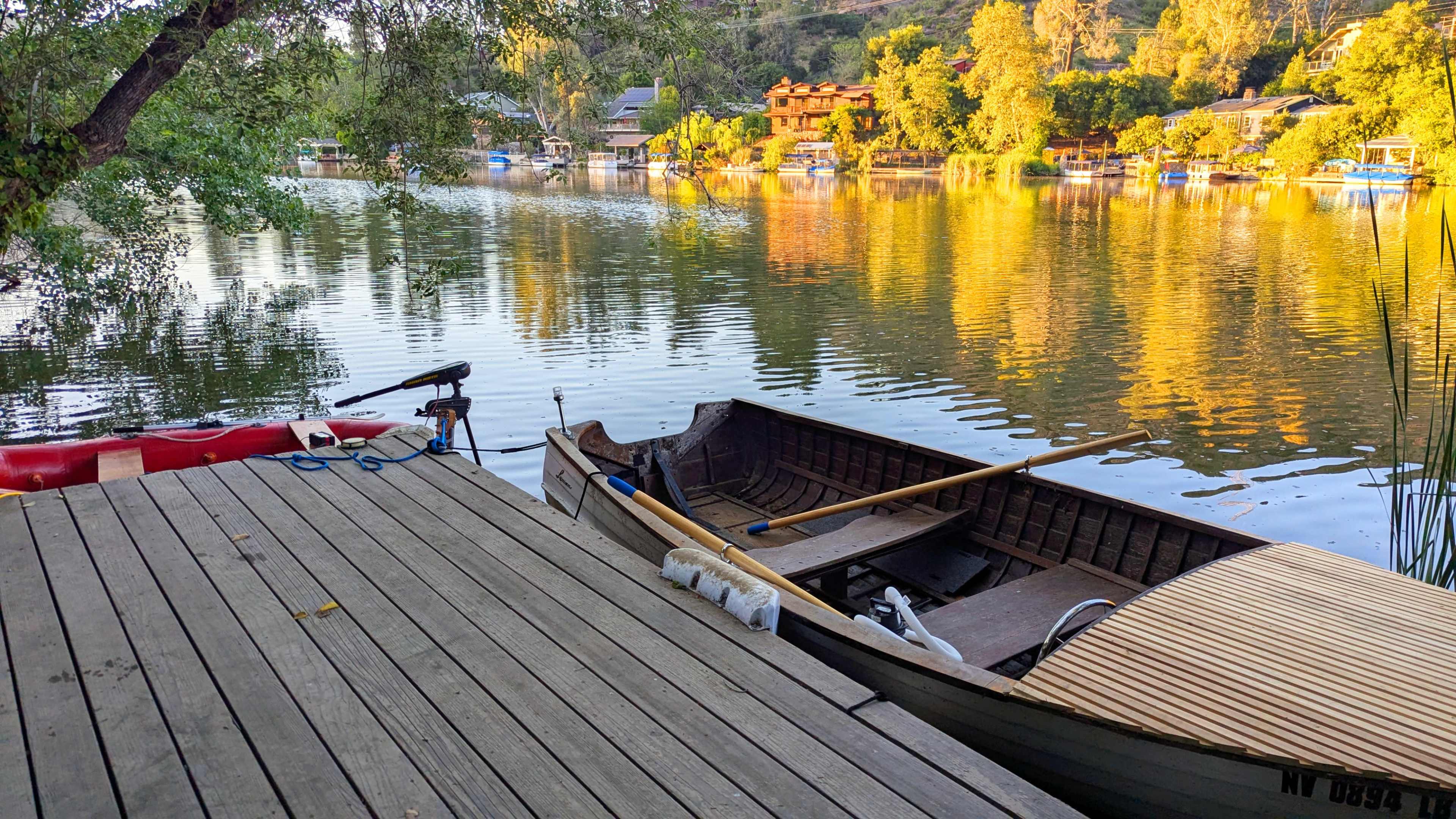 Lake front house w/ boat & private gardened yard Image in , Agoura Hills, CA