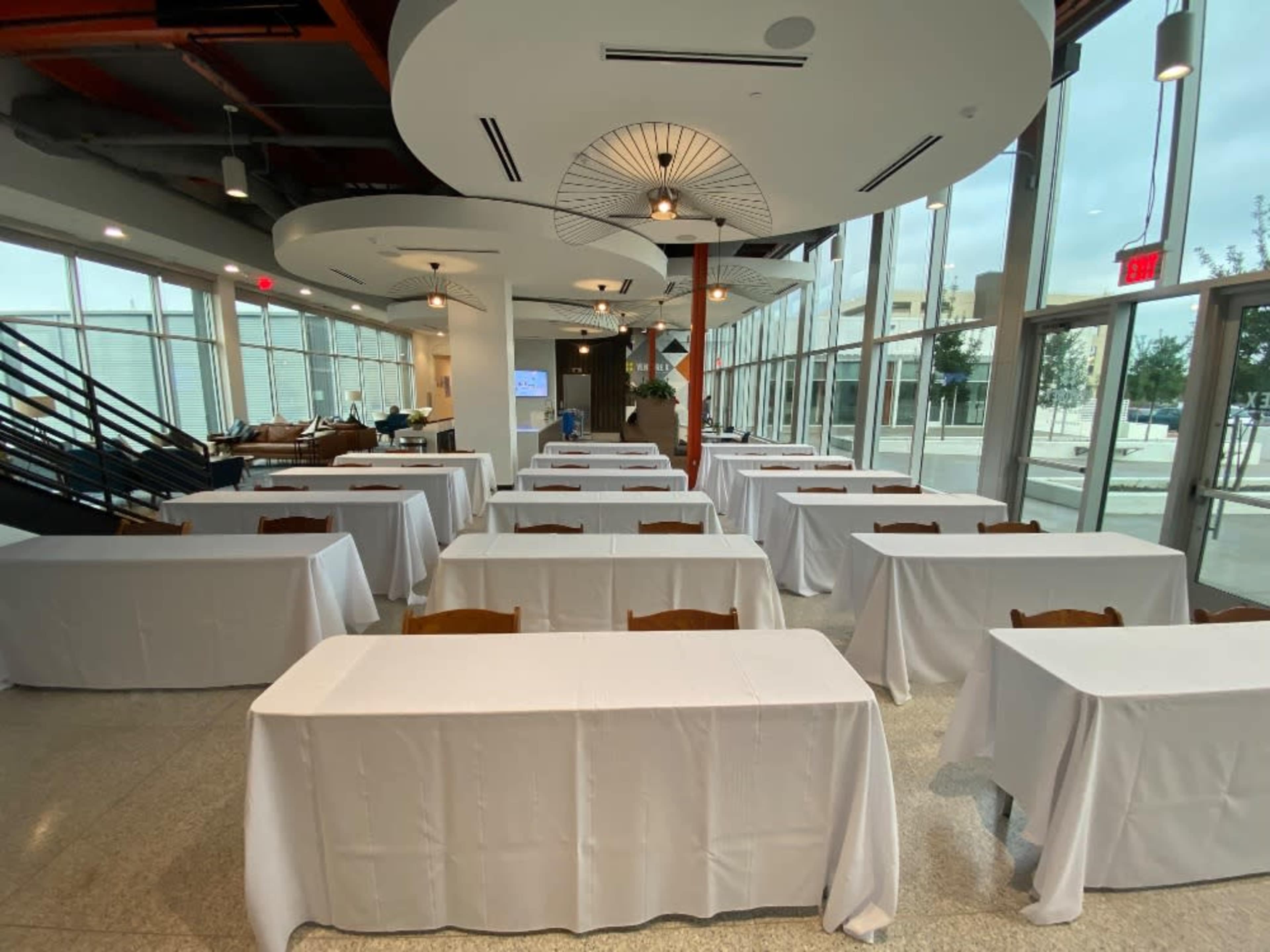 6 ft tables and chairs