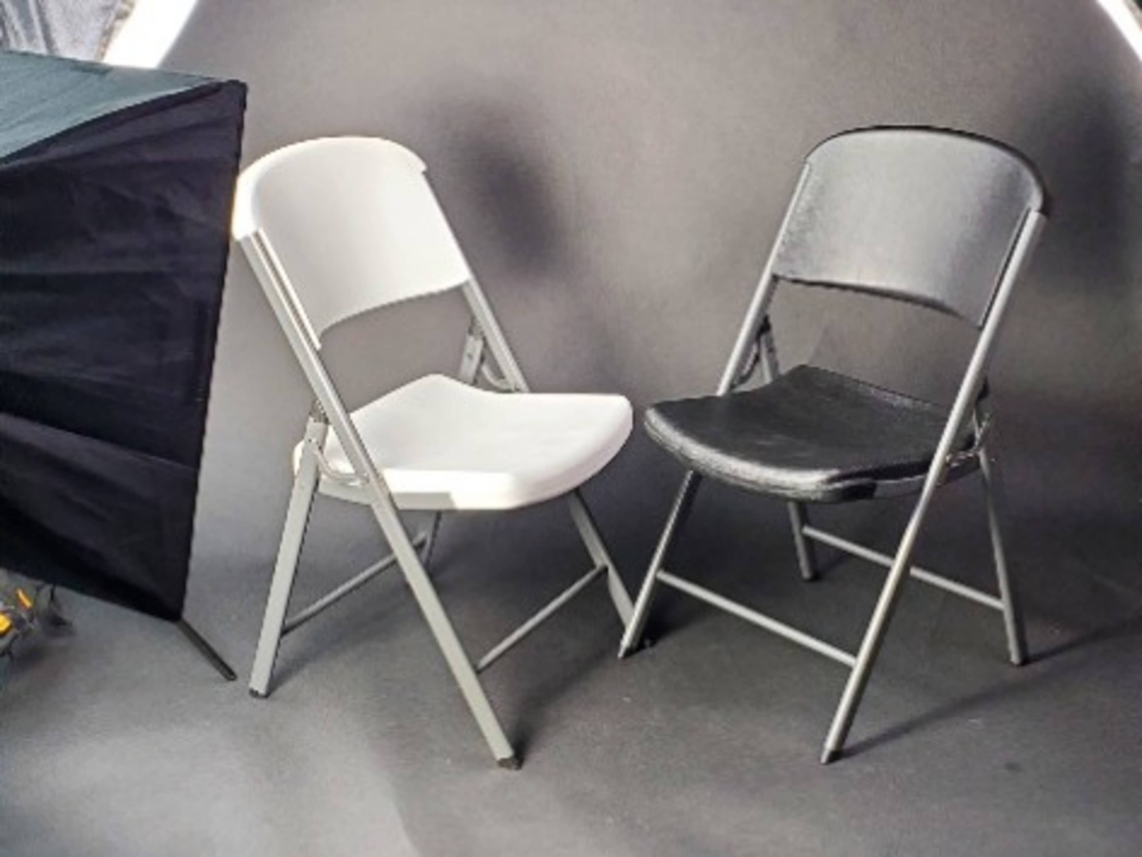 Fold Out Chair - Black
