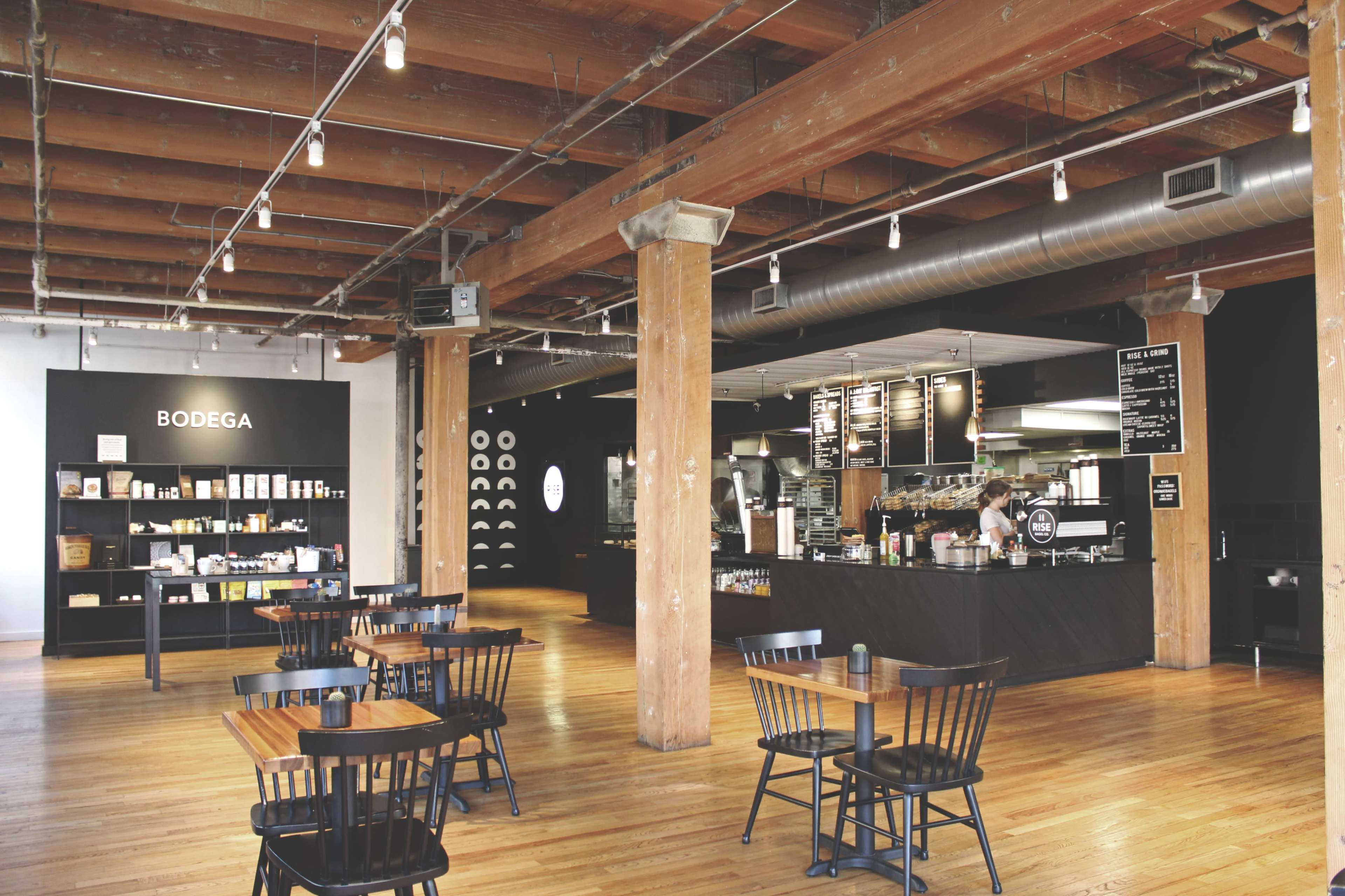 Bright Exposed Brick Cafe Event Space in North Loop Minneapolis Image in Central Minneapolis, Minneapolis, MN