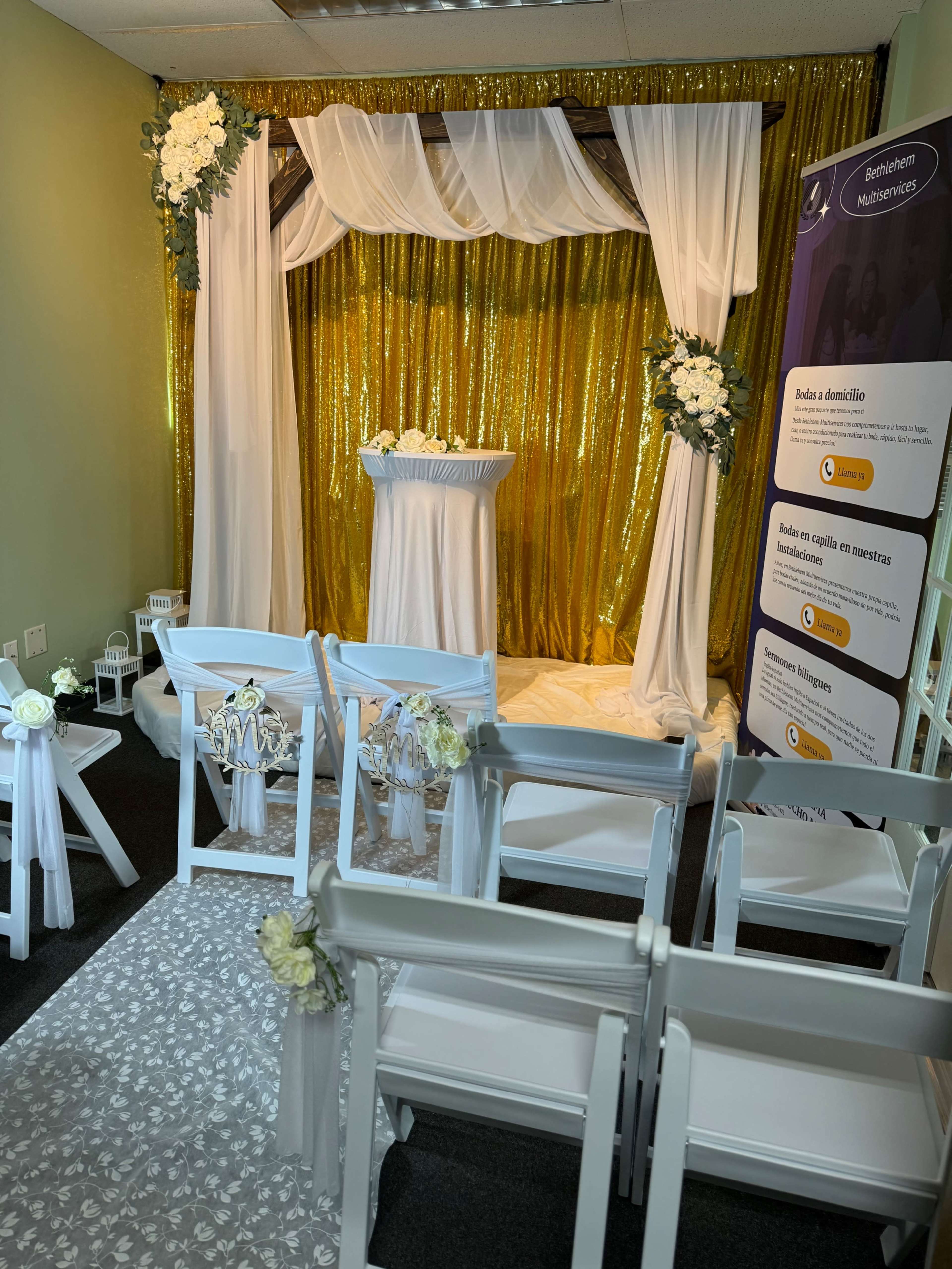 Private Wedding Chapel Image in Stout Field, Indianapolis, IN