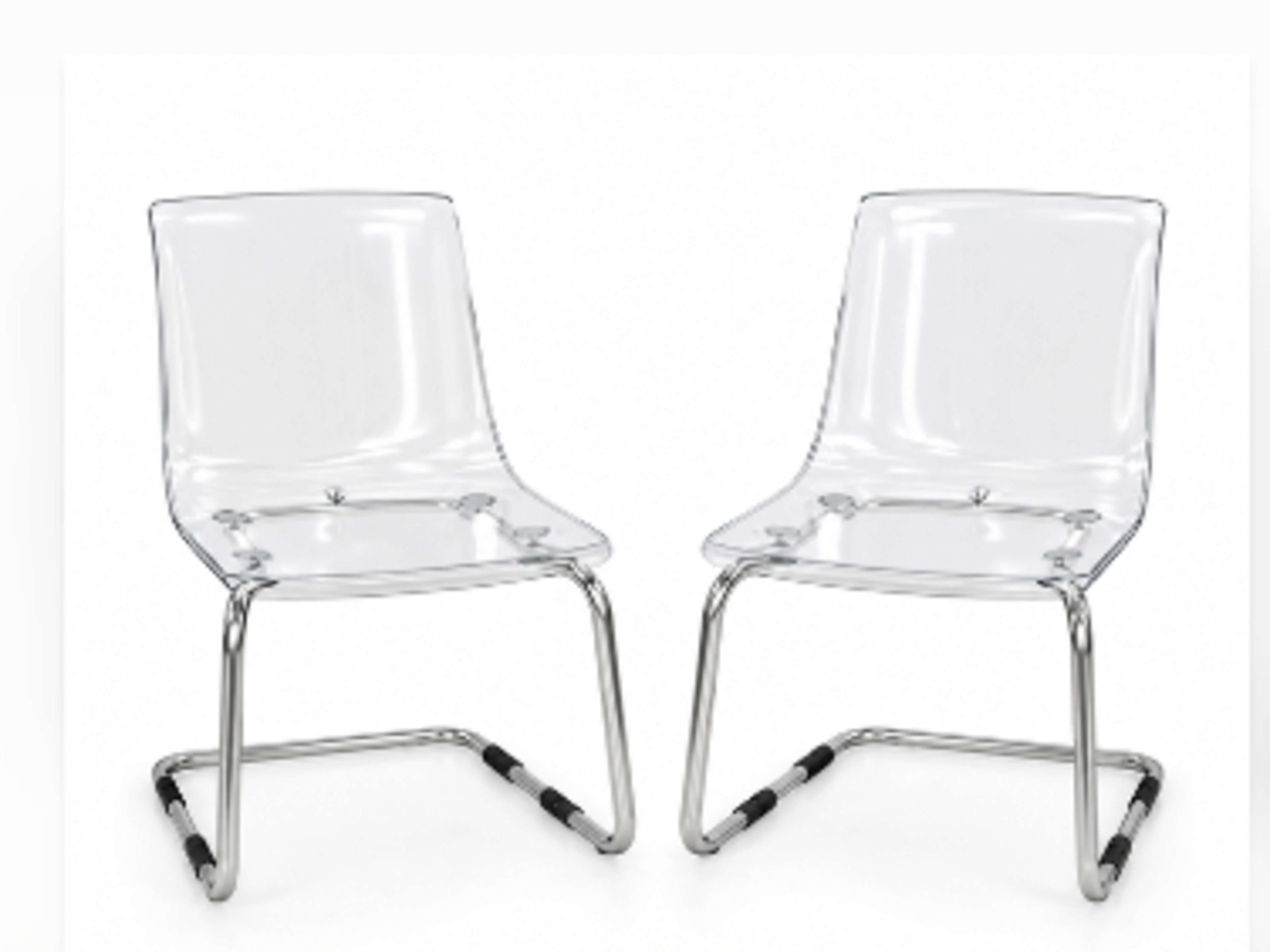 Clear Ghost Accent Chairs
