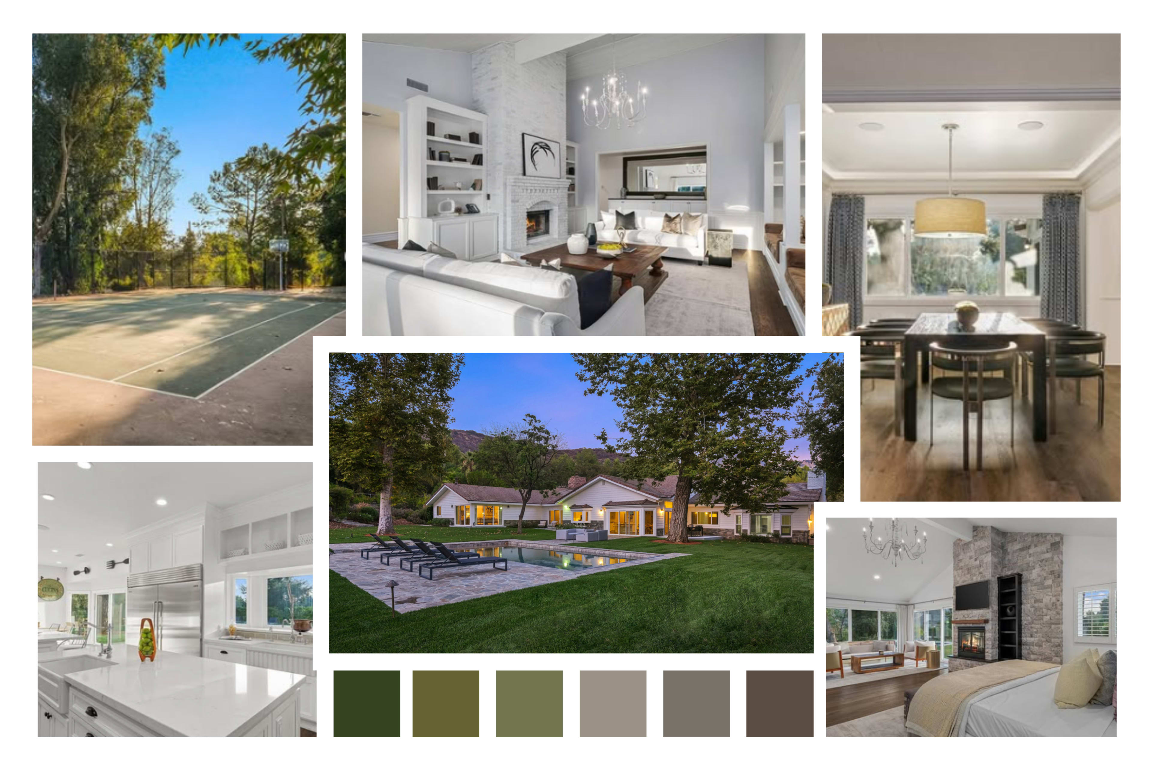 ELEGANT RANCH ESTATE WITH LUXE MODERN CHARM Image in , Calabasas, CA