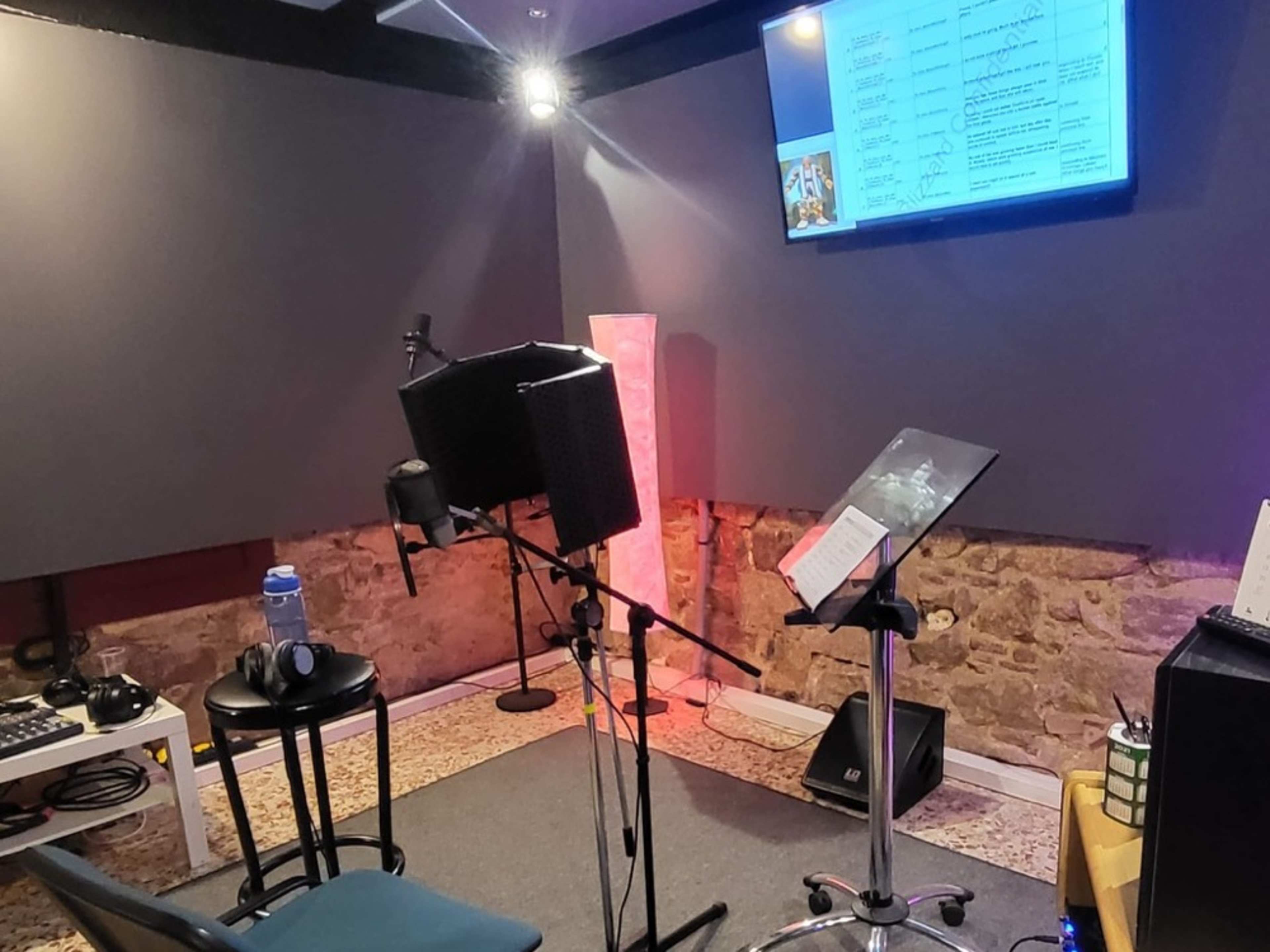Voice Over Recording with SoundProof room studio