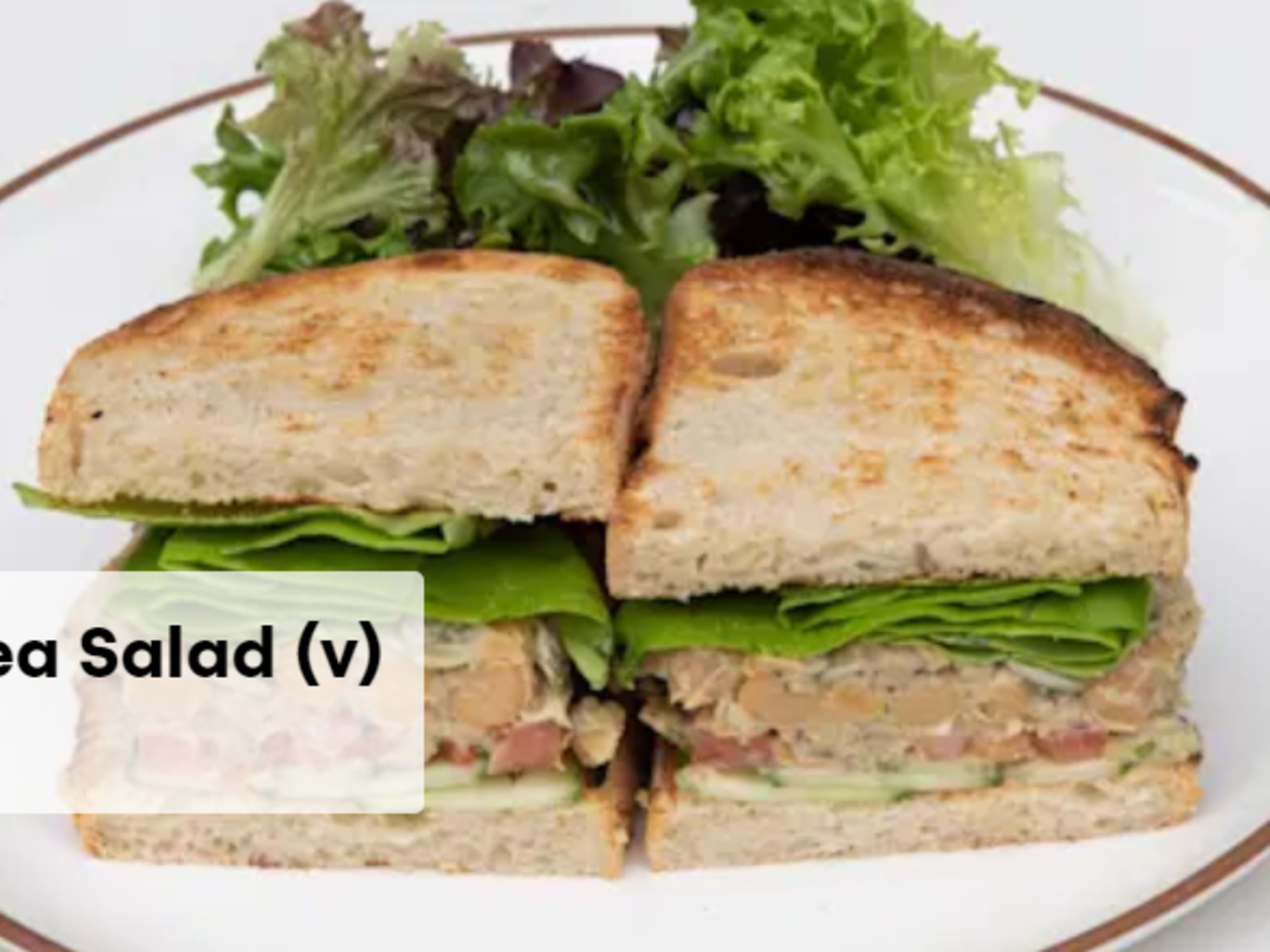 Dijon Chickpea Salad (vegan)