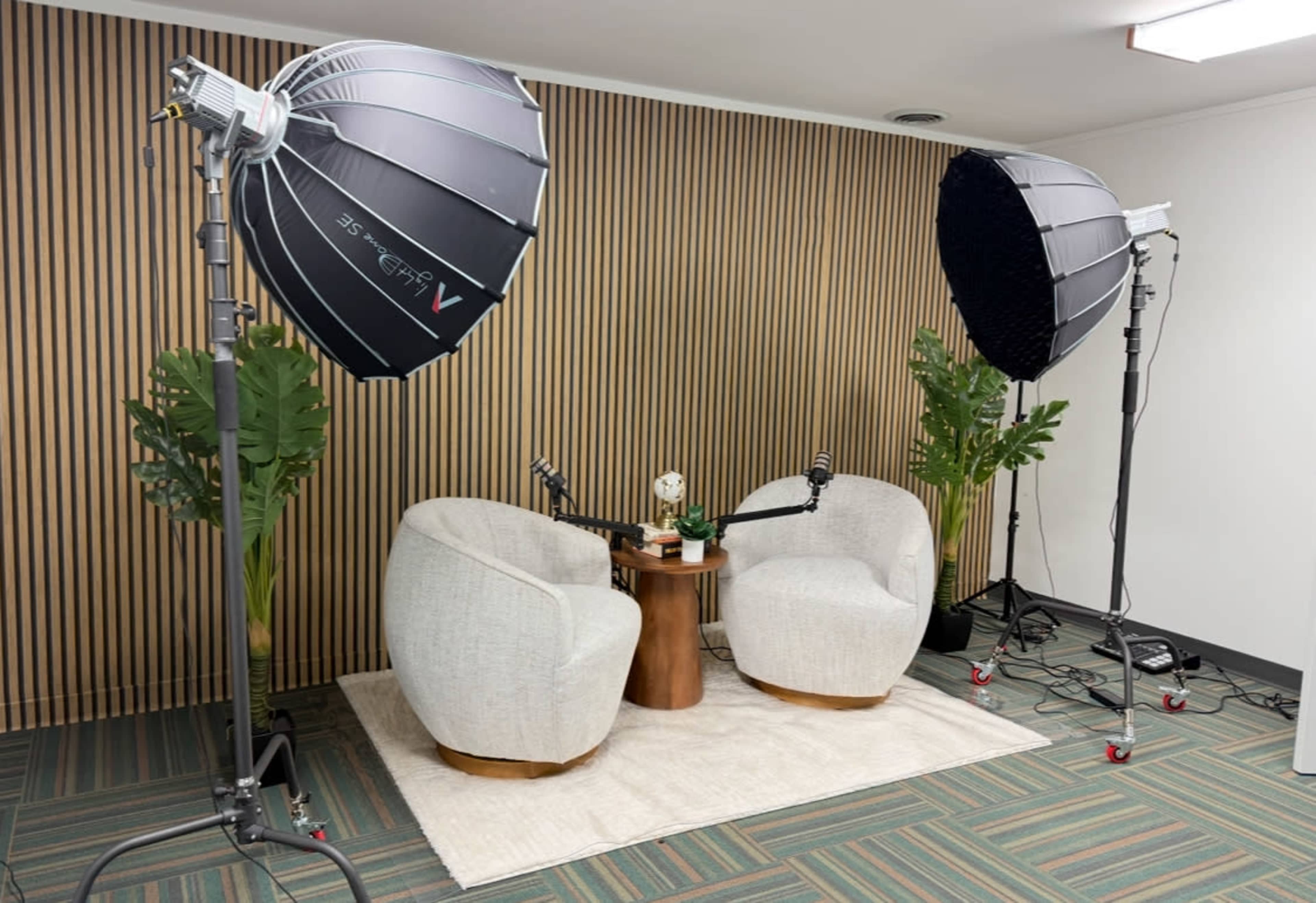 "Professional Content Creation & Podcast Studio in Raleigh Image in North Hills, Raleigh, NC