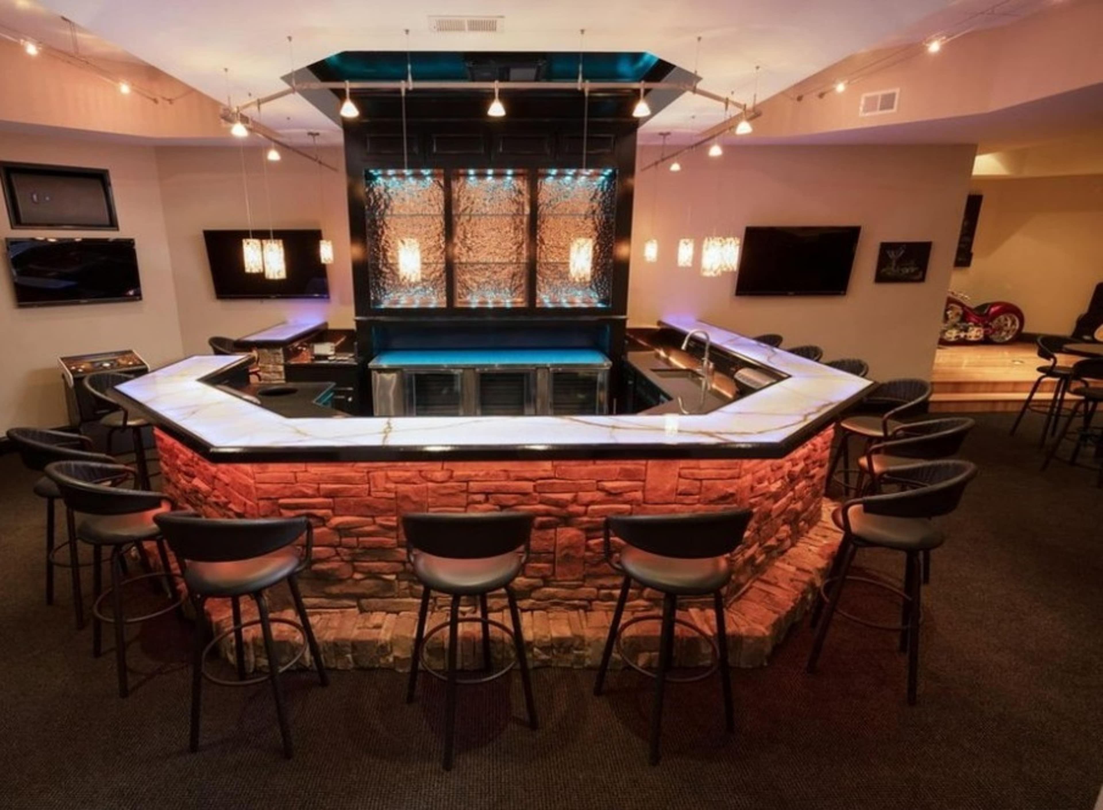 Club Space with Bar, Stage, Dance Floor & DJ Booth