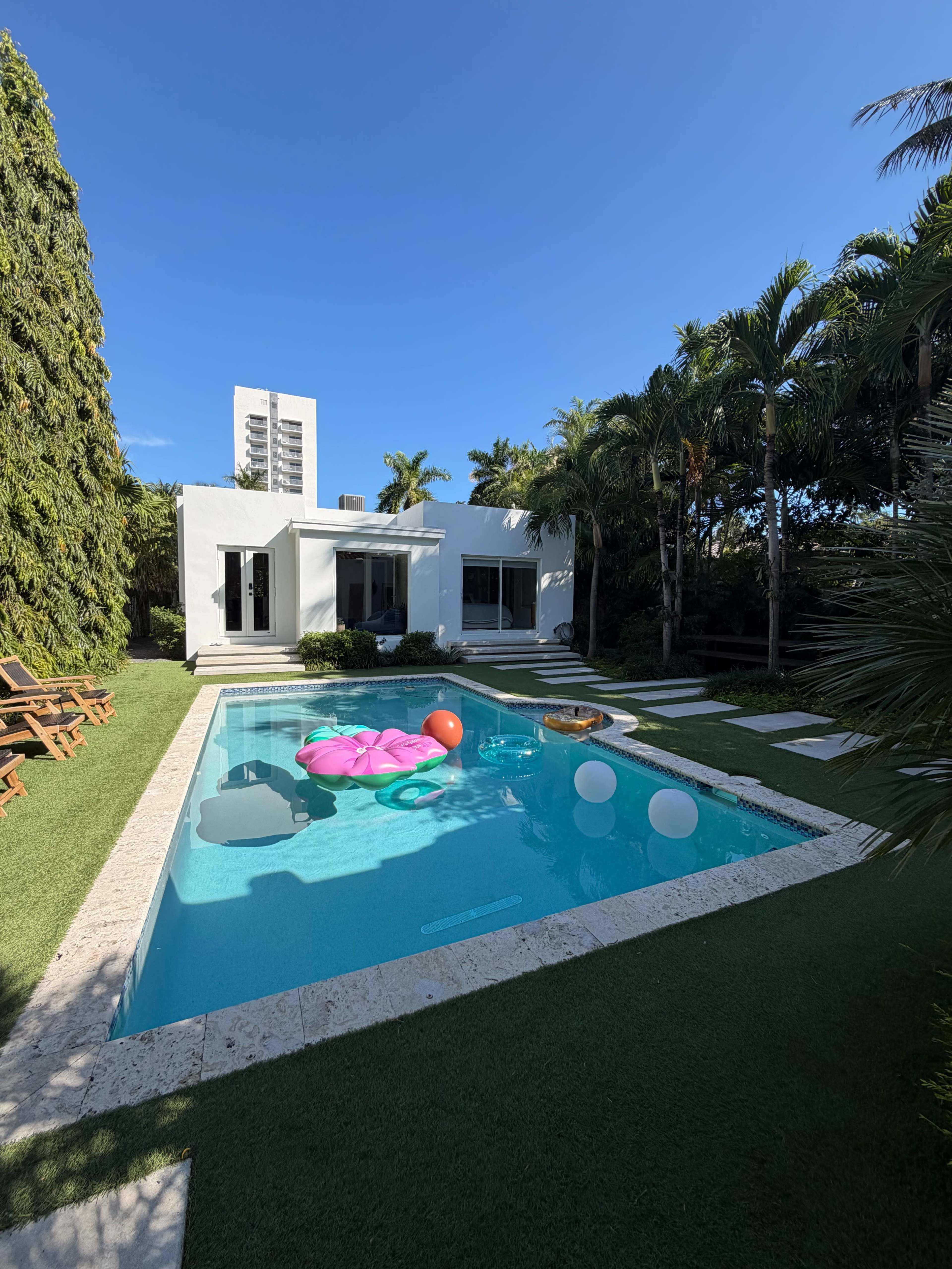 Backyard oasis in heart of South Beach Miami Image in South Beach, Miami, FL