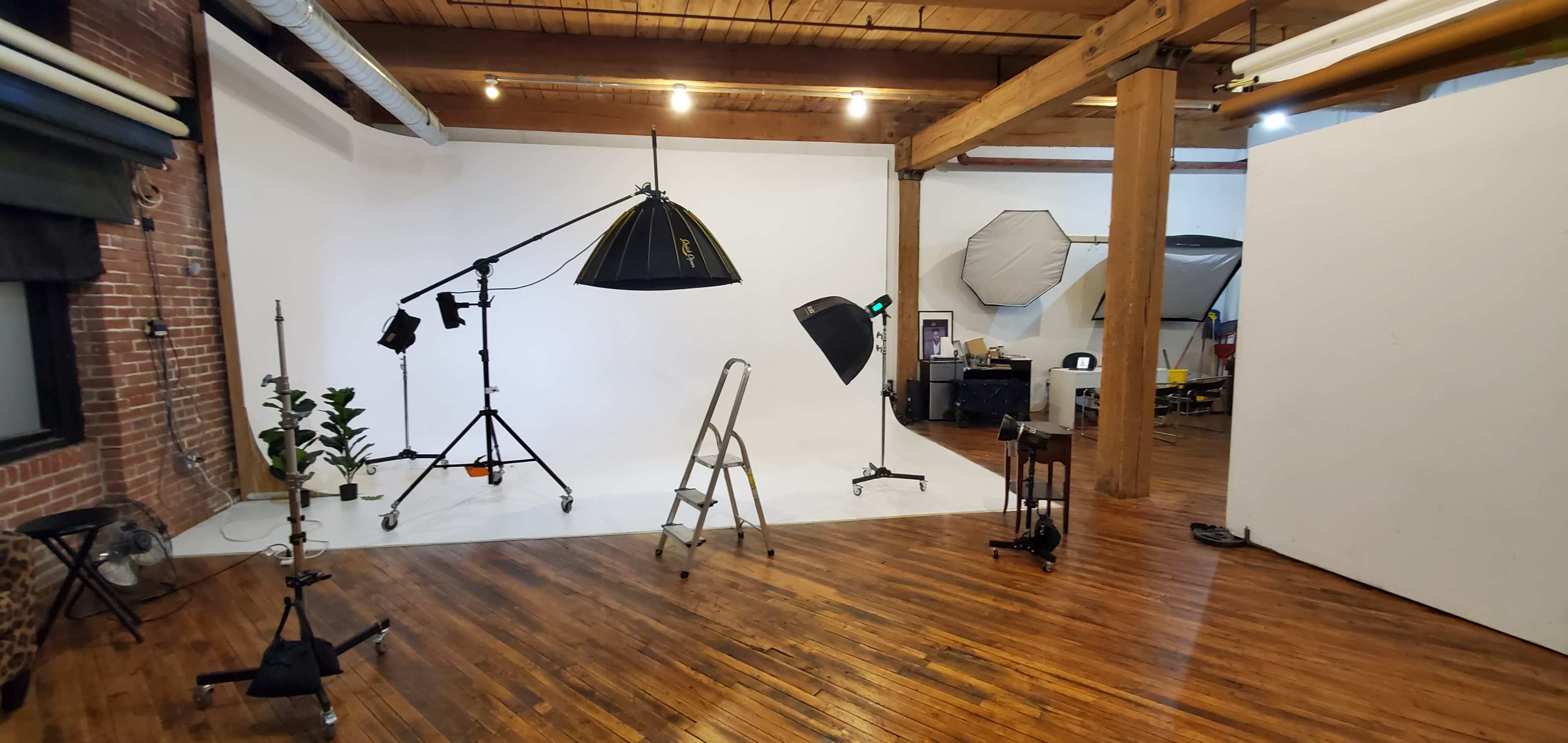 Professional Photography and Video Studio and event space with Cyc-wall Image in North Philadelphia, Philadelphia, PA
