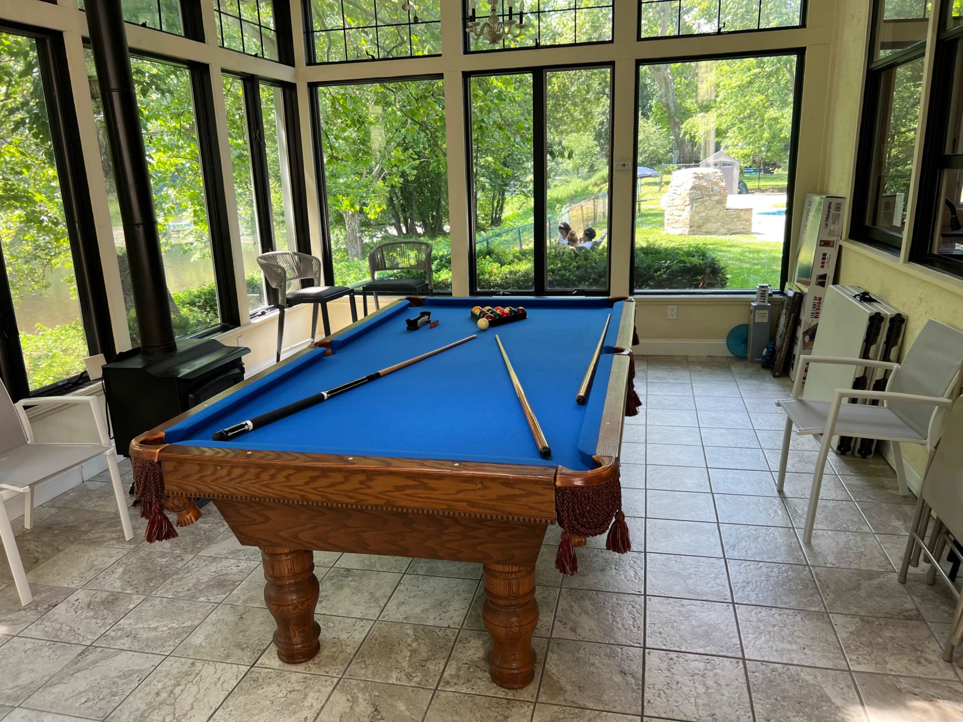 Beautiful River front home with private pool Image in Harmony, Phillipsburg, NJ