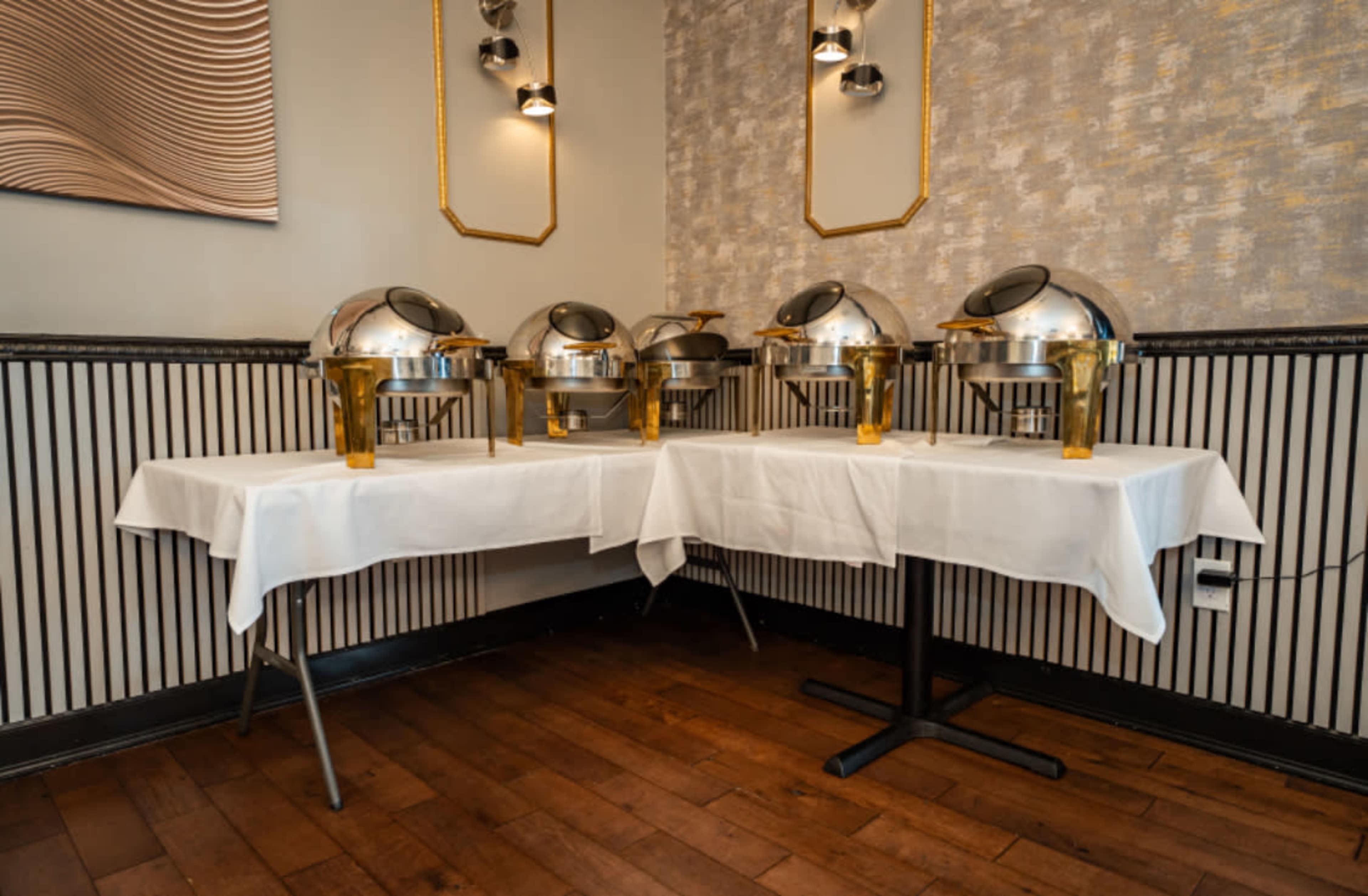 Upscale and modern private room in restaurant for intimate celebrations Image in Roselle Park, Roselle Park, NJ