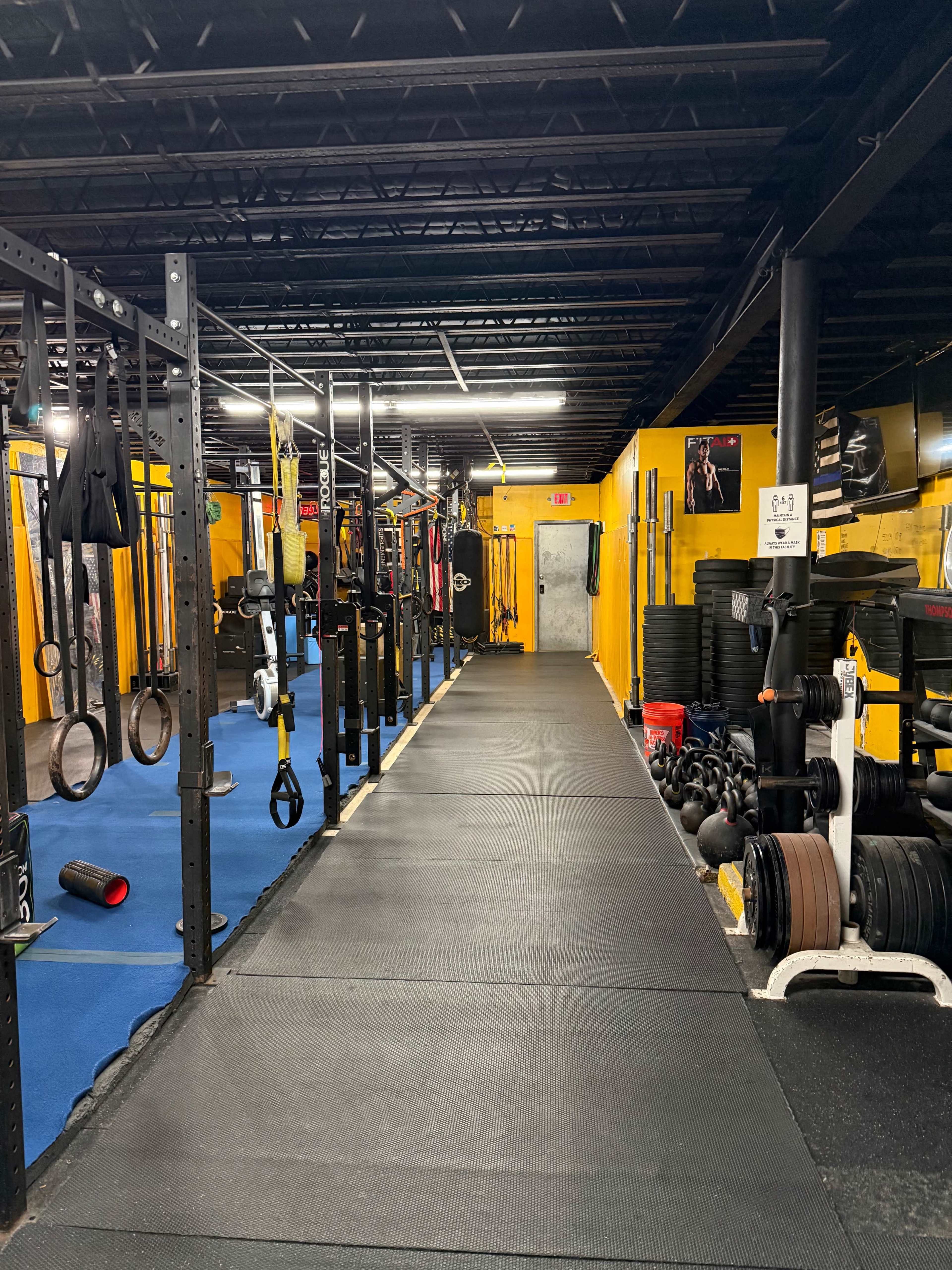 We are located in the Mid Downtown area. Right by the Sawmill River Parkway It's a CrossFit Gym with 2200 sq ft. During off Class hours it is used as a personal training studio. Image in Bryn Mawr Park, yonkers, NY